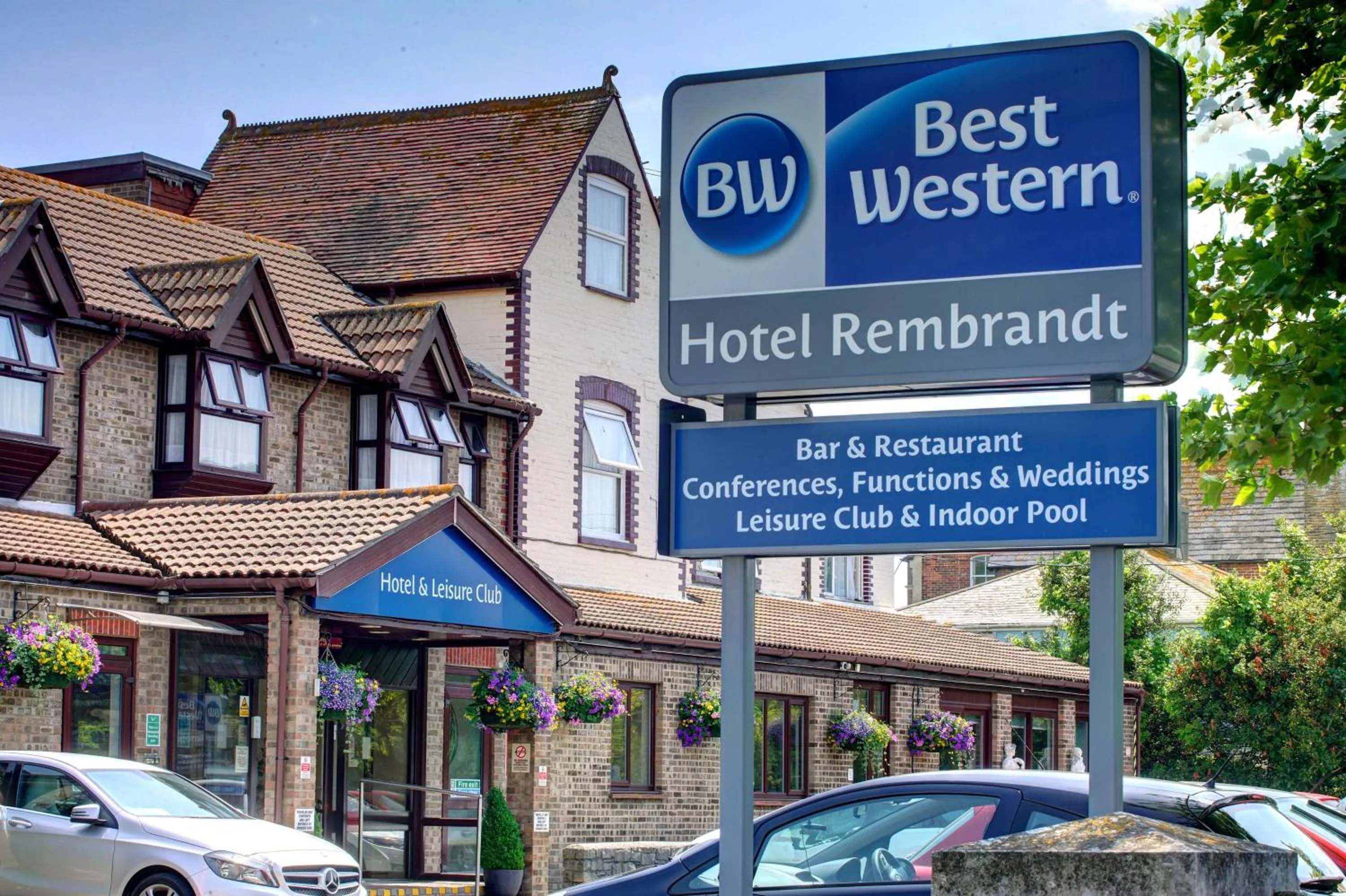 Property building in Best Western Weymouth Hotel Rembrandt
