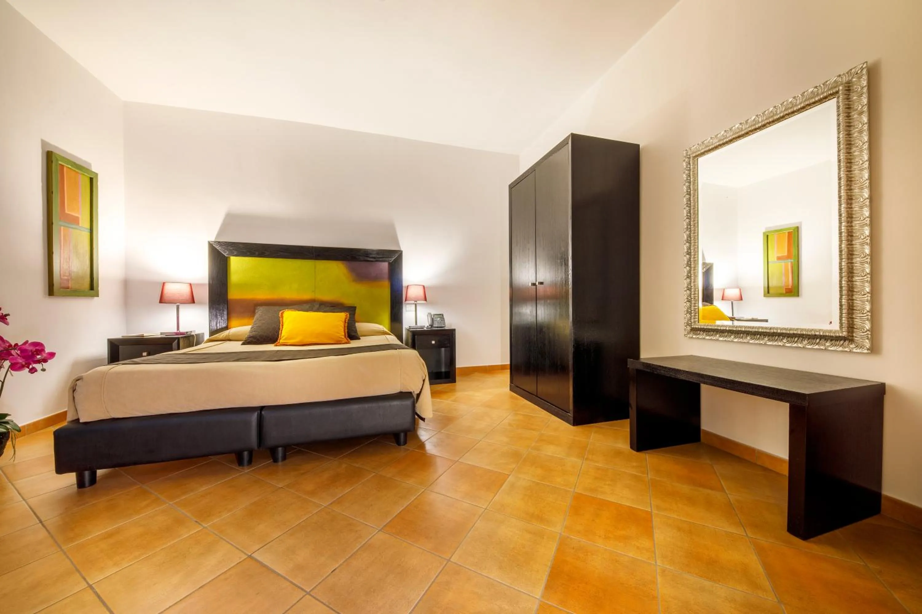 Bed in Relais Villa Buonanno