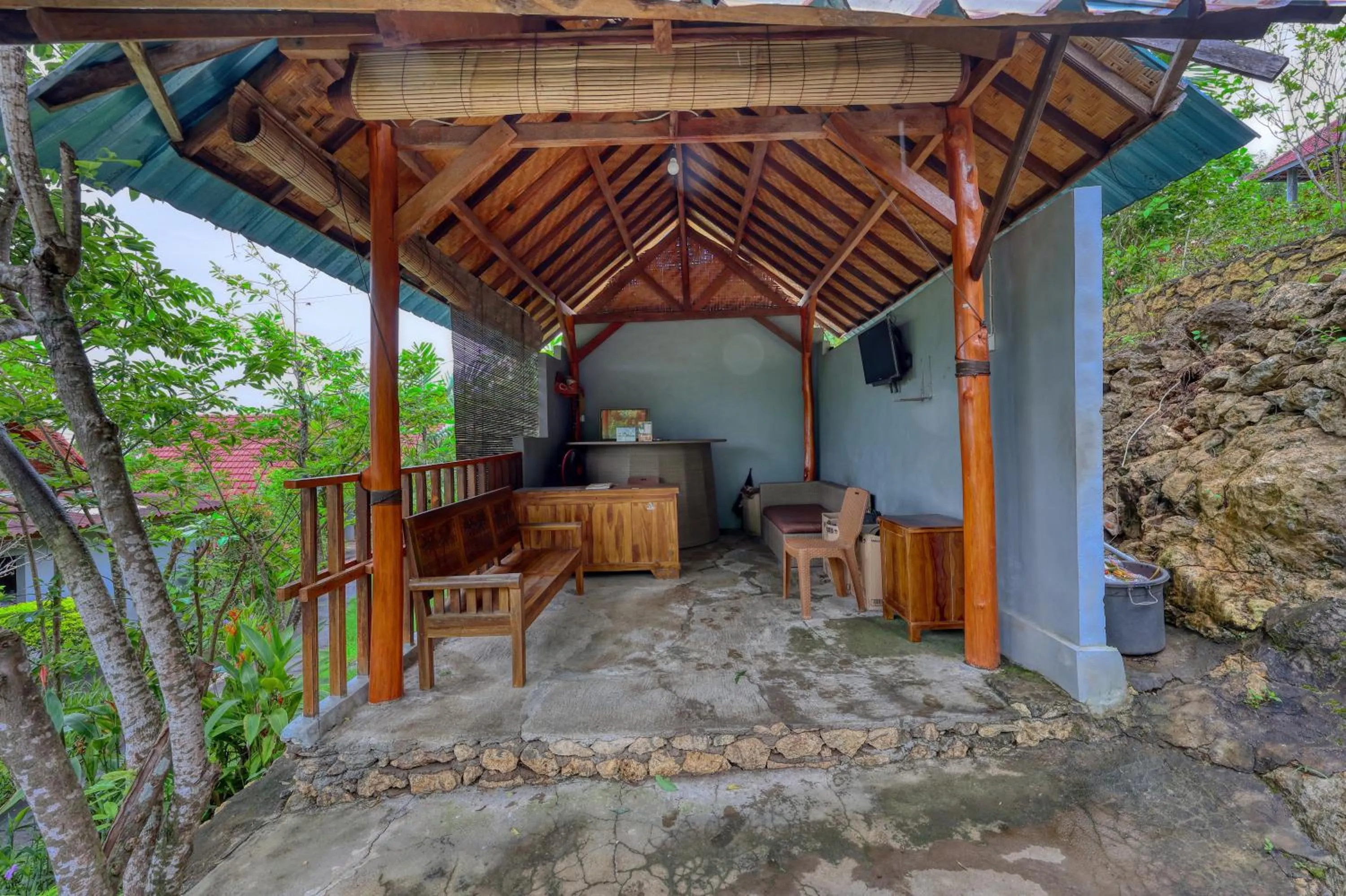 Lobby or reception in Petak Cottage