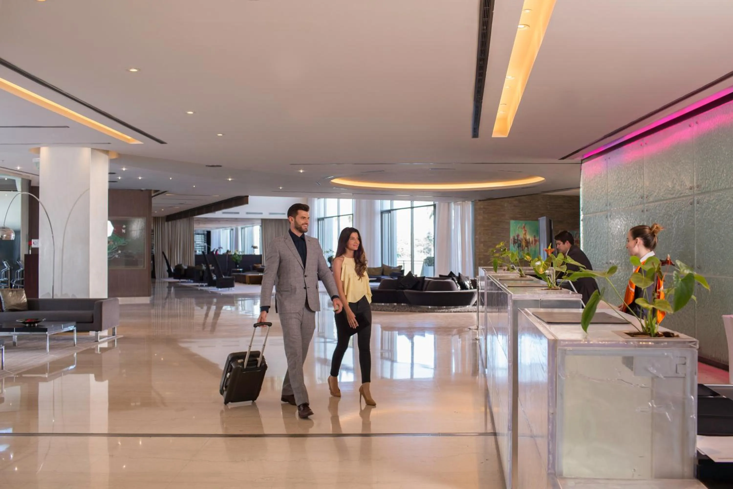 Lobby or reception in Hotel Pullman City Center Rosario