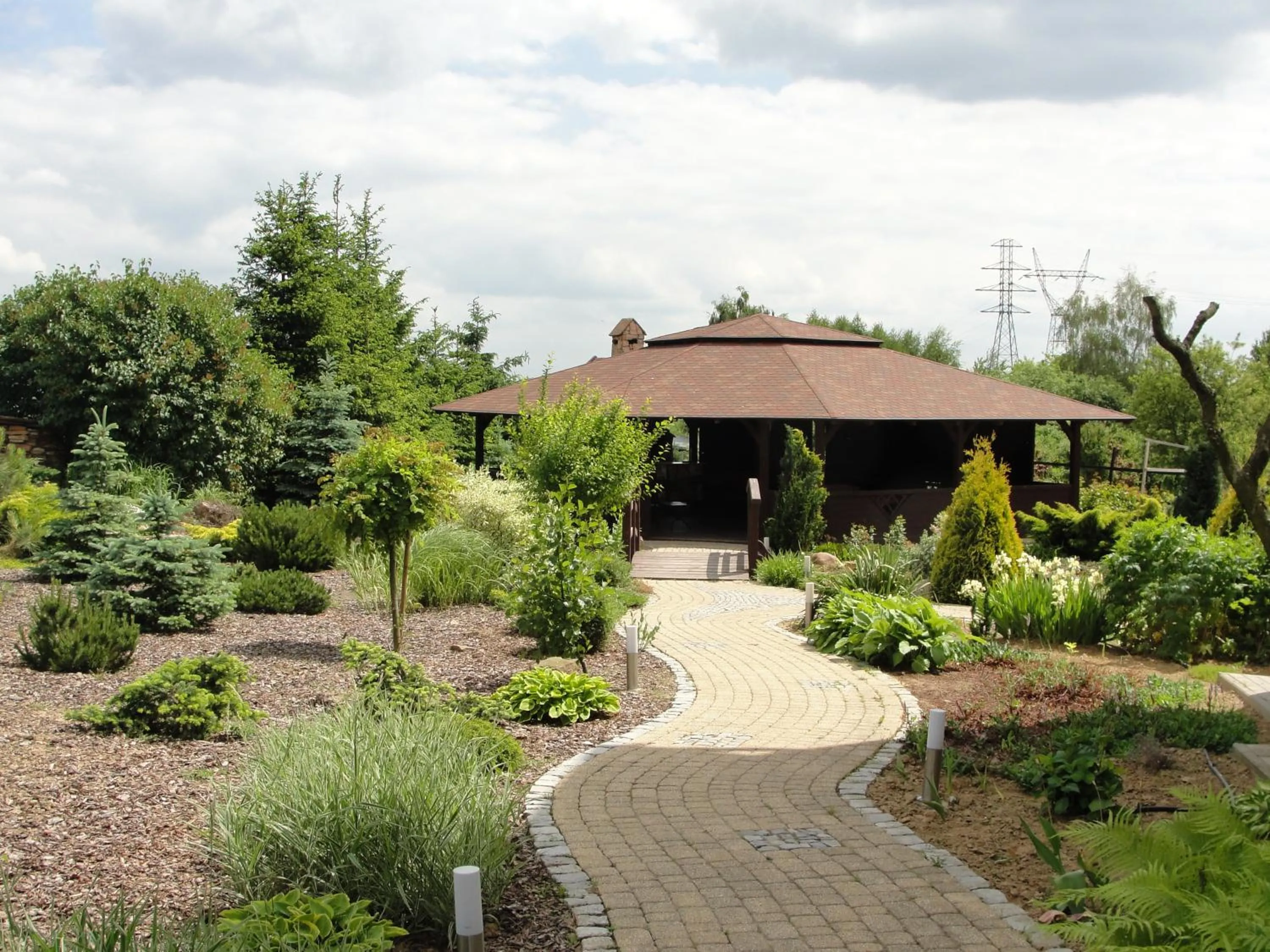 Garden in Hotel Panorama