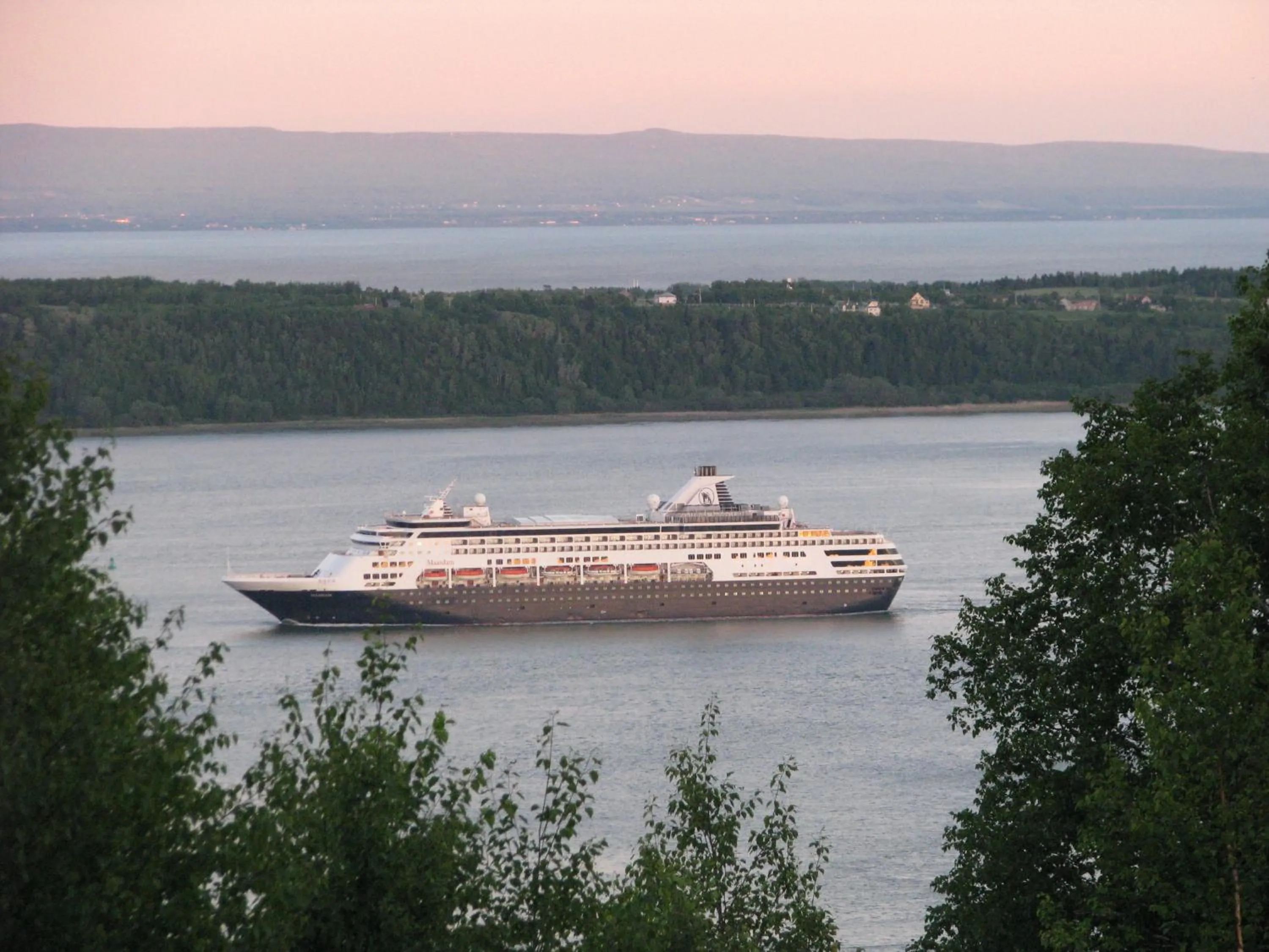 View (from property/room) in Auberge Cap aux Corbeaux