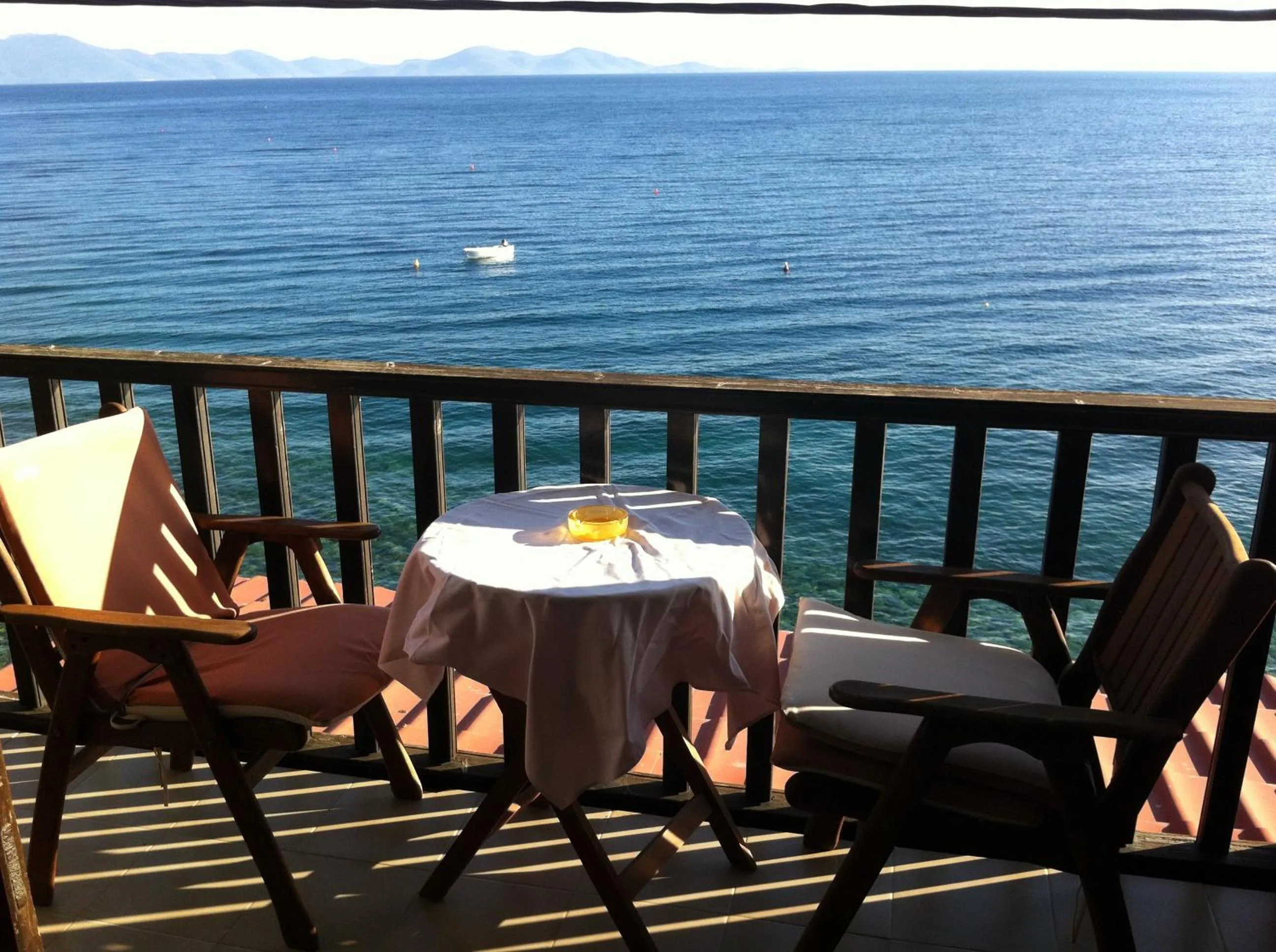 Balcony/Terrace in Maistrali Hotel