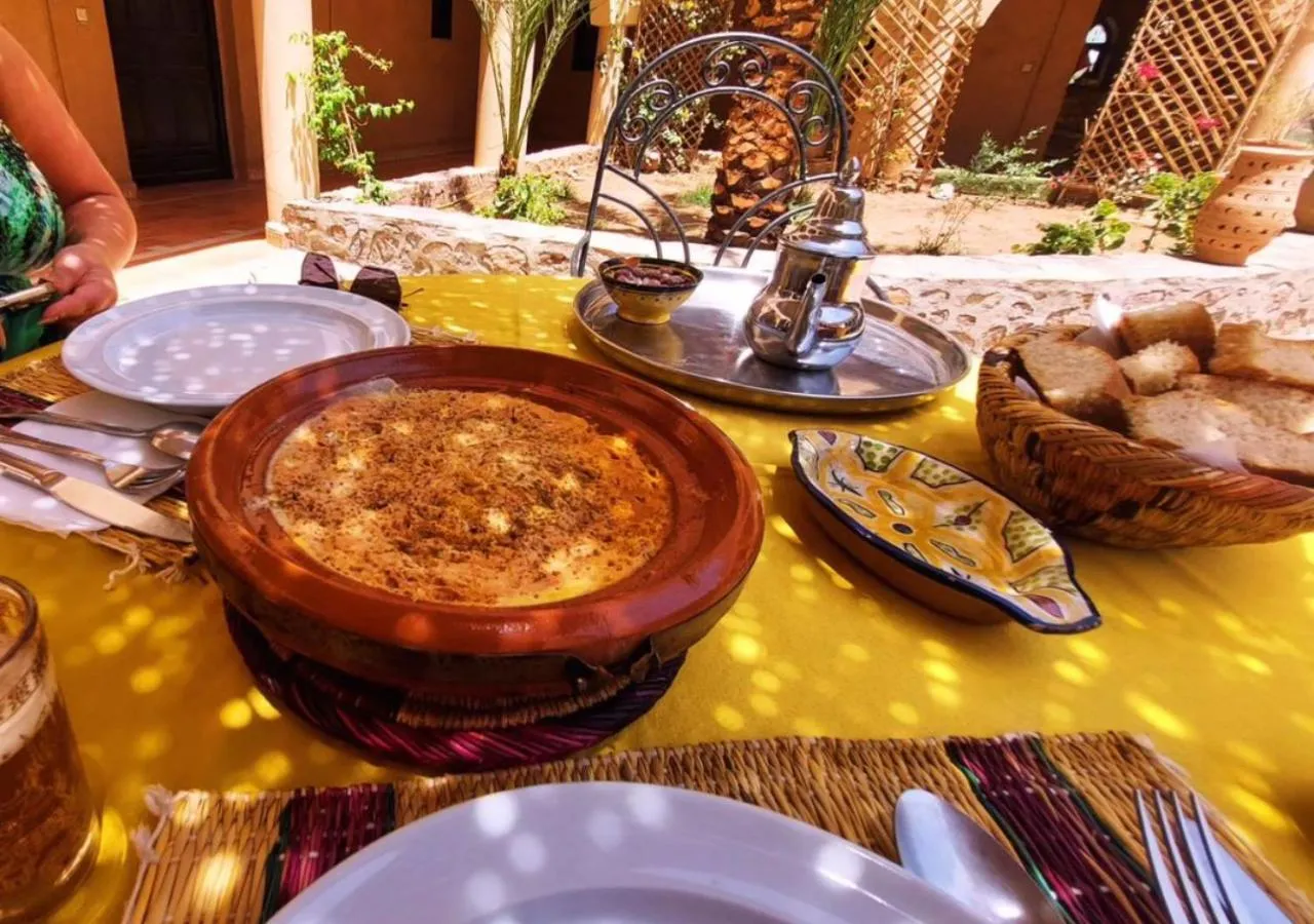 Breakfast in Kasbah Zitoune