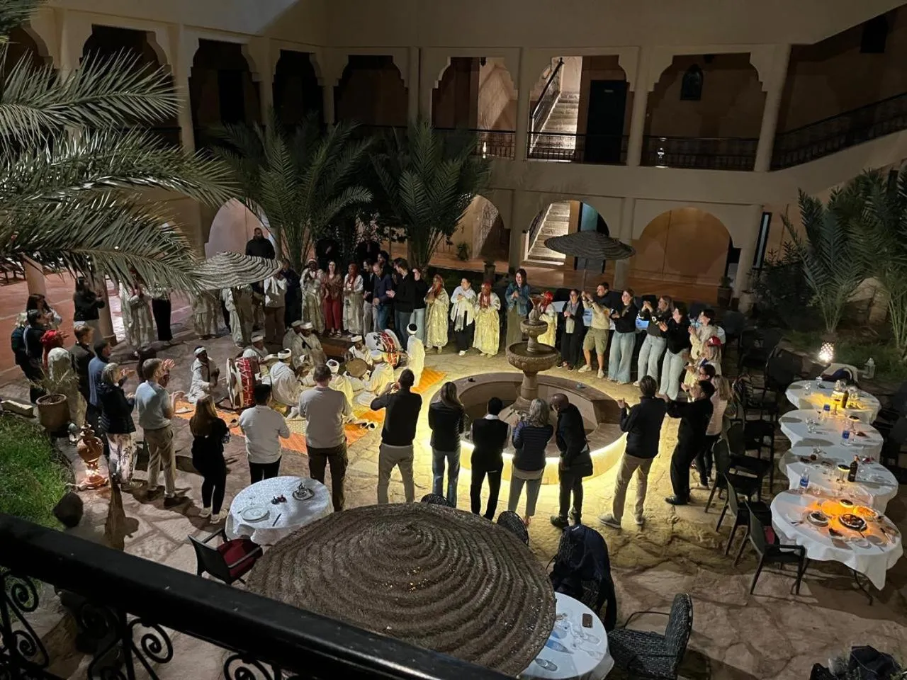 People in Kasbah Zitoune