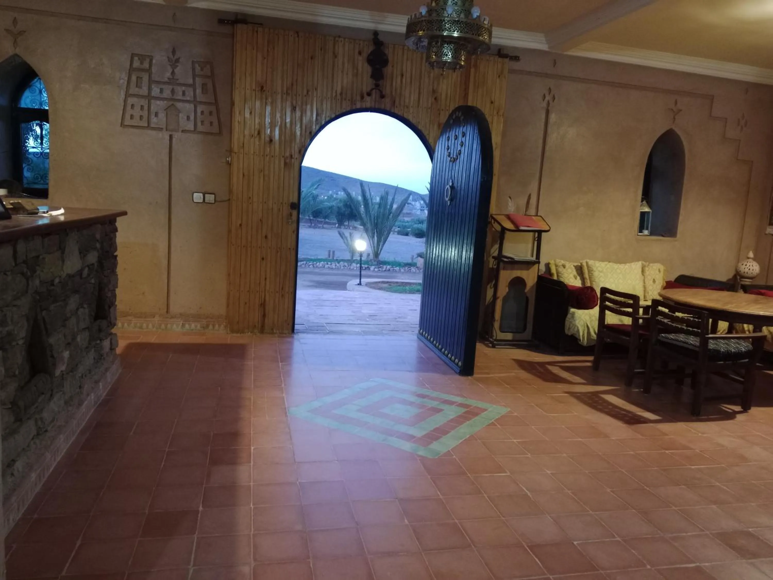 Lobby or reception in Kasbah Zitoune
