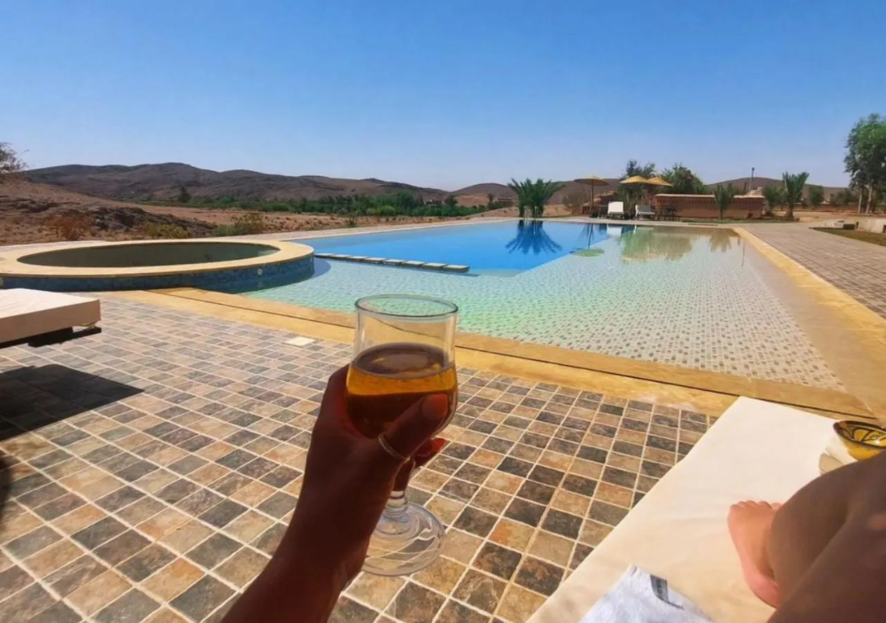 Swimming pool in Kasbah Zitoune