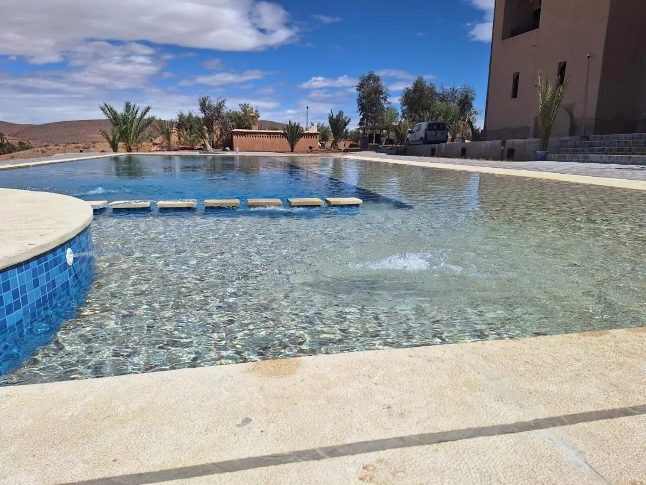 Swimming pool in Kasbah Zitoune
