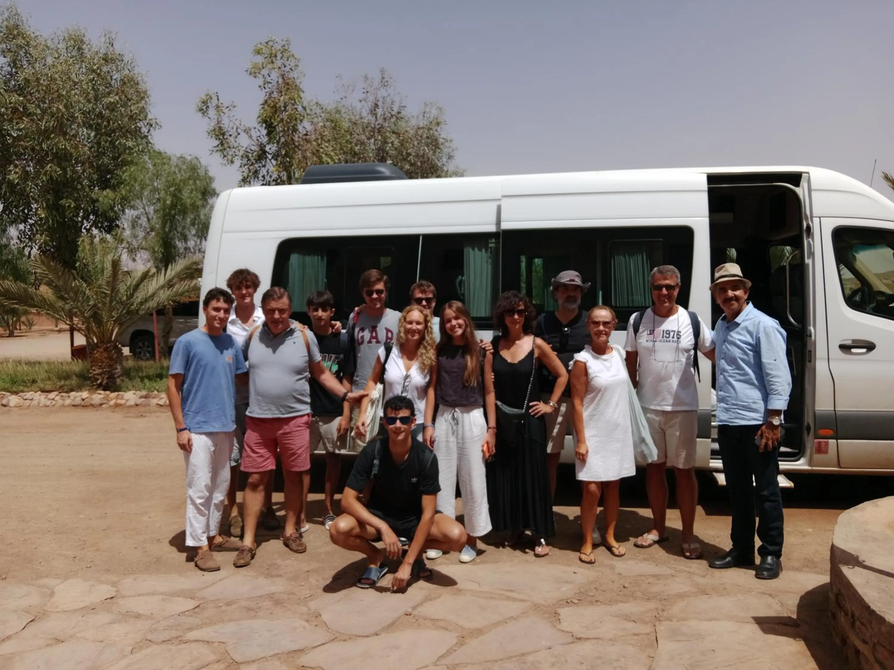 Guests in Kasbah Zitoune