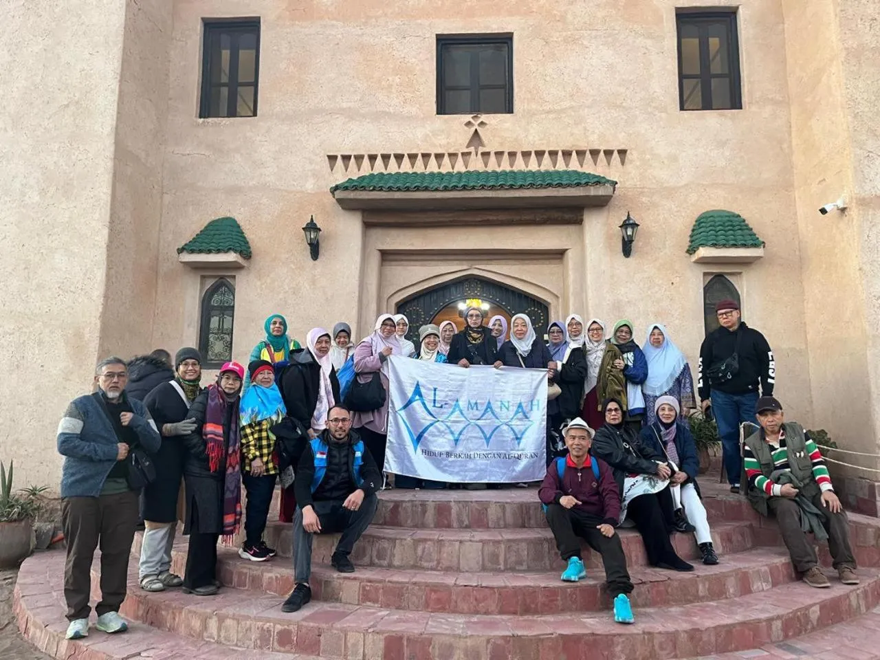 People in Kasbah Zitoune