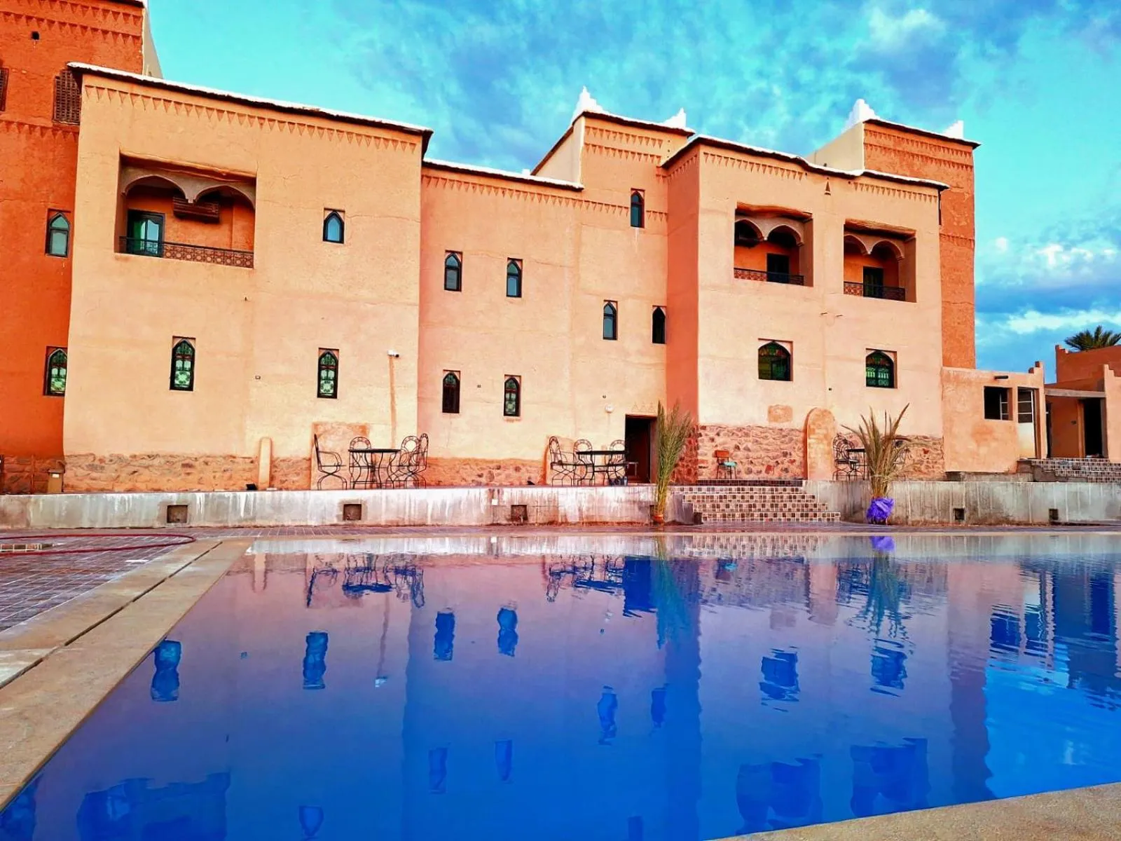 Swimming pool in Kasbah Zitoune