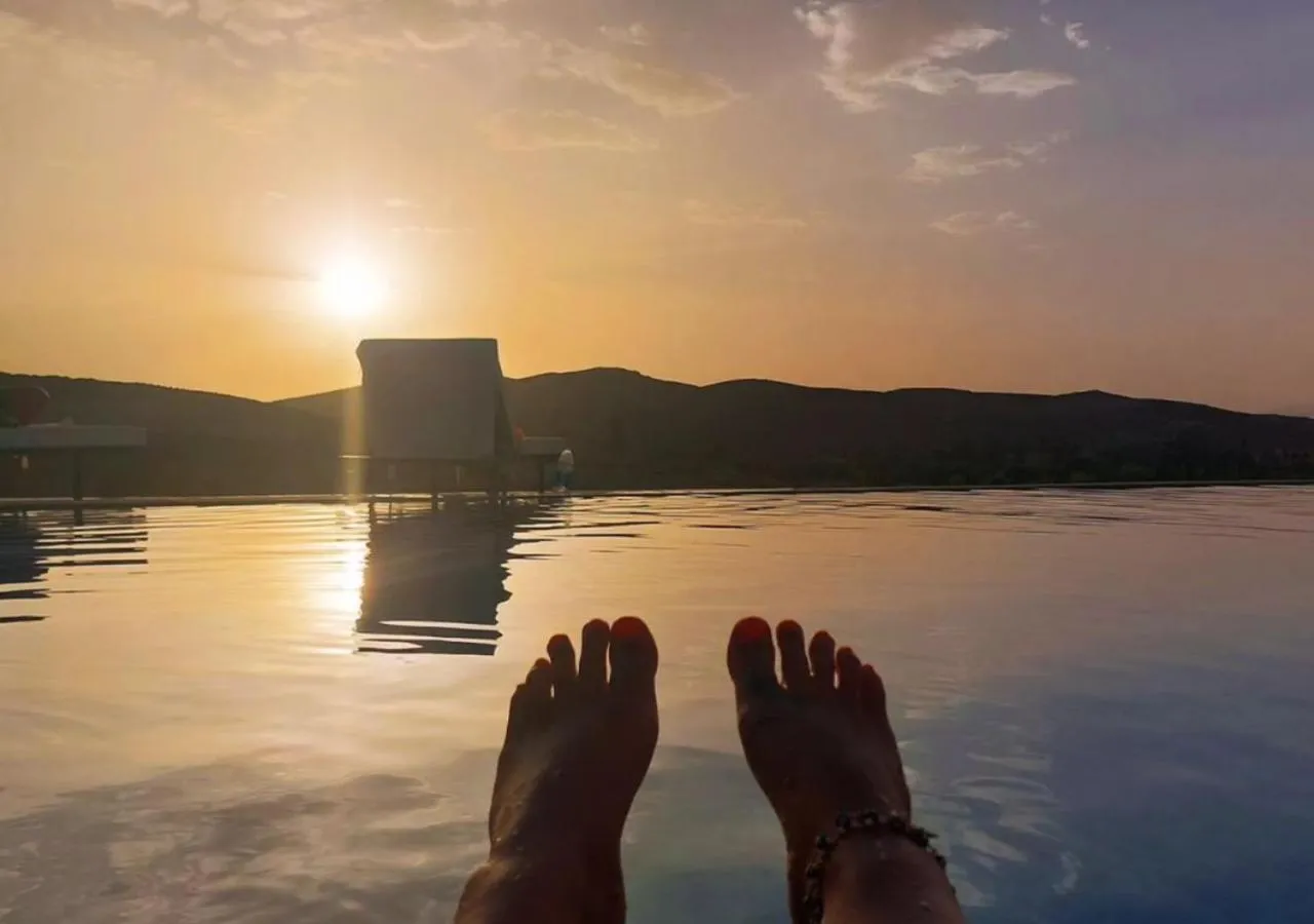 Swimming pool in Kasbah Zitoune
