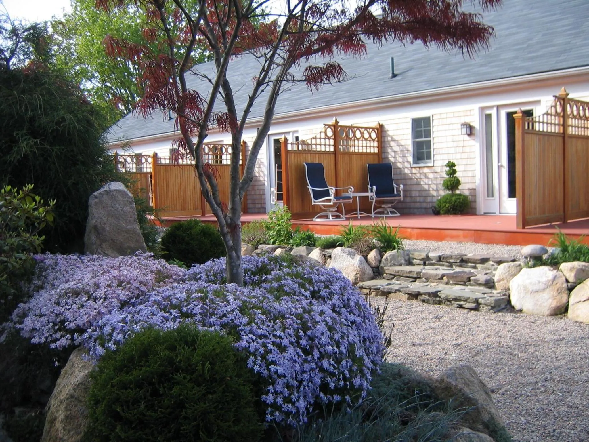 Patio in Pleasant Bay Village Resort