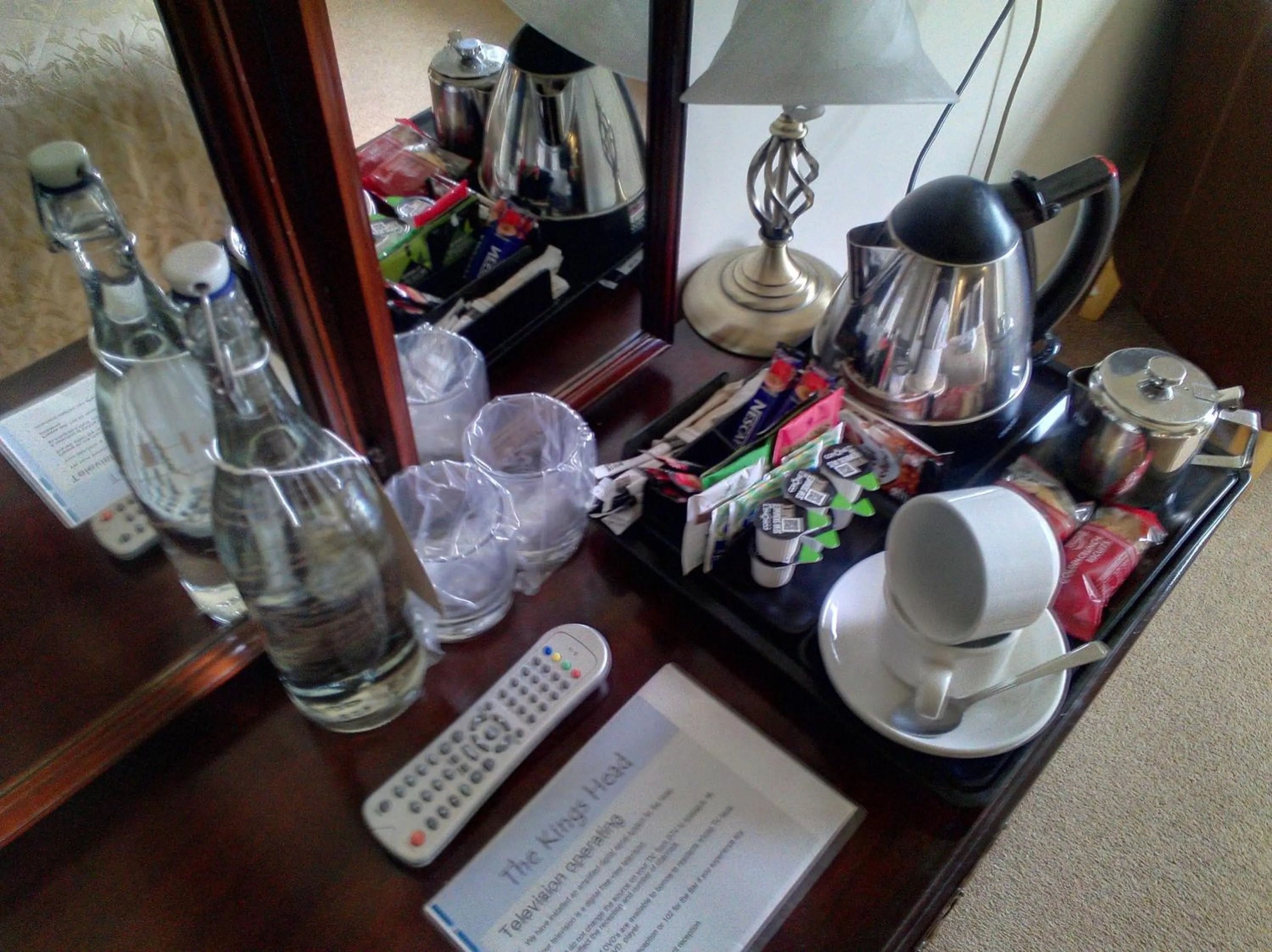 Coffee/tea facilities in The Kings Head Hotel