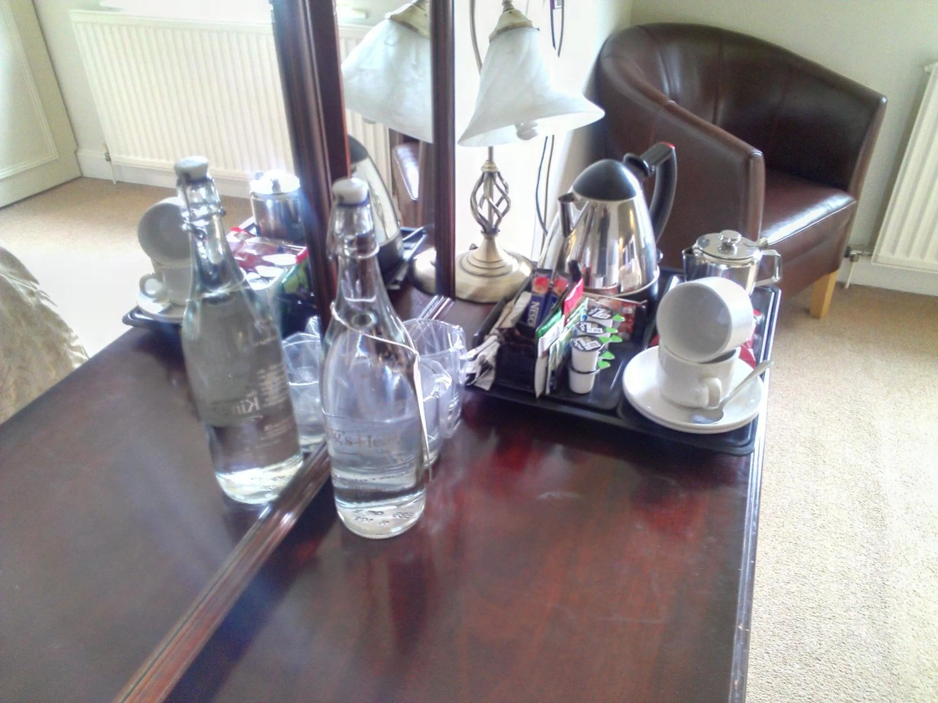 Coffee/tea facilities in The Kings Head Hotel