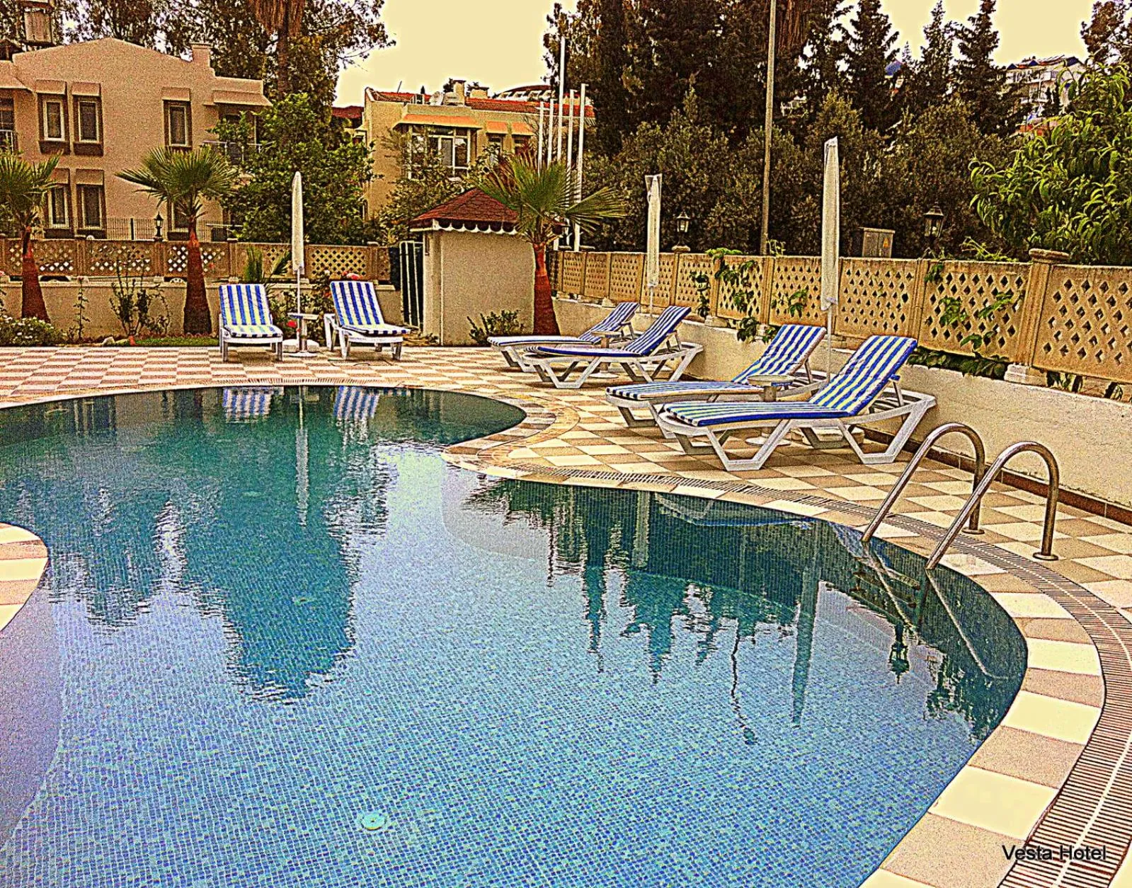 Swimming pool in Vesta Hotel