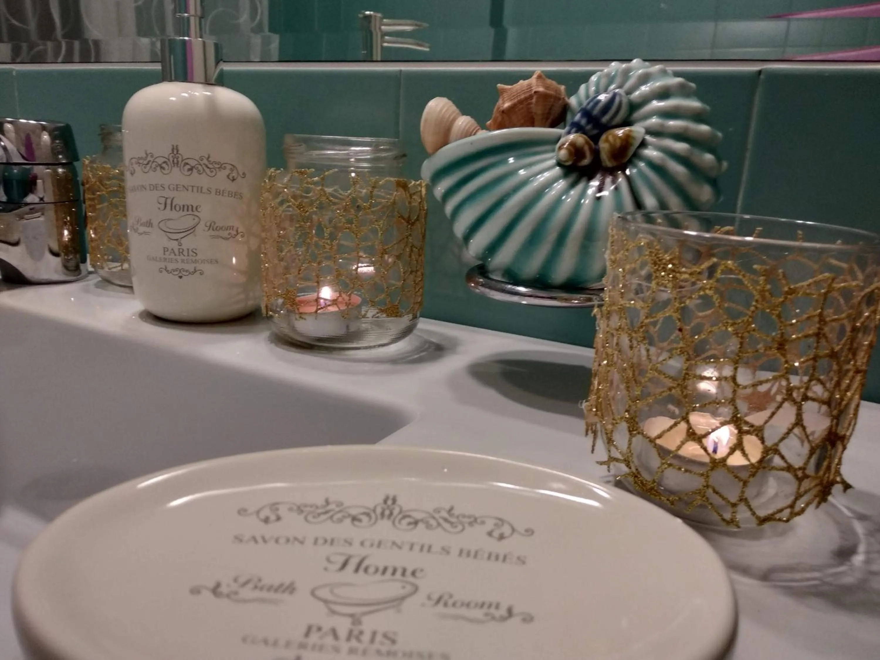 Bathroom in B&B Palazzo Mestichelli Boutique Palace