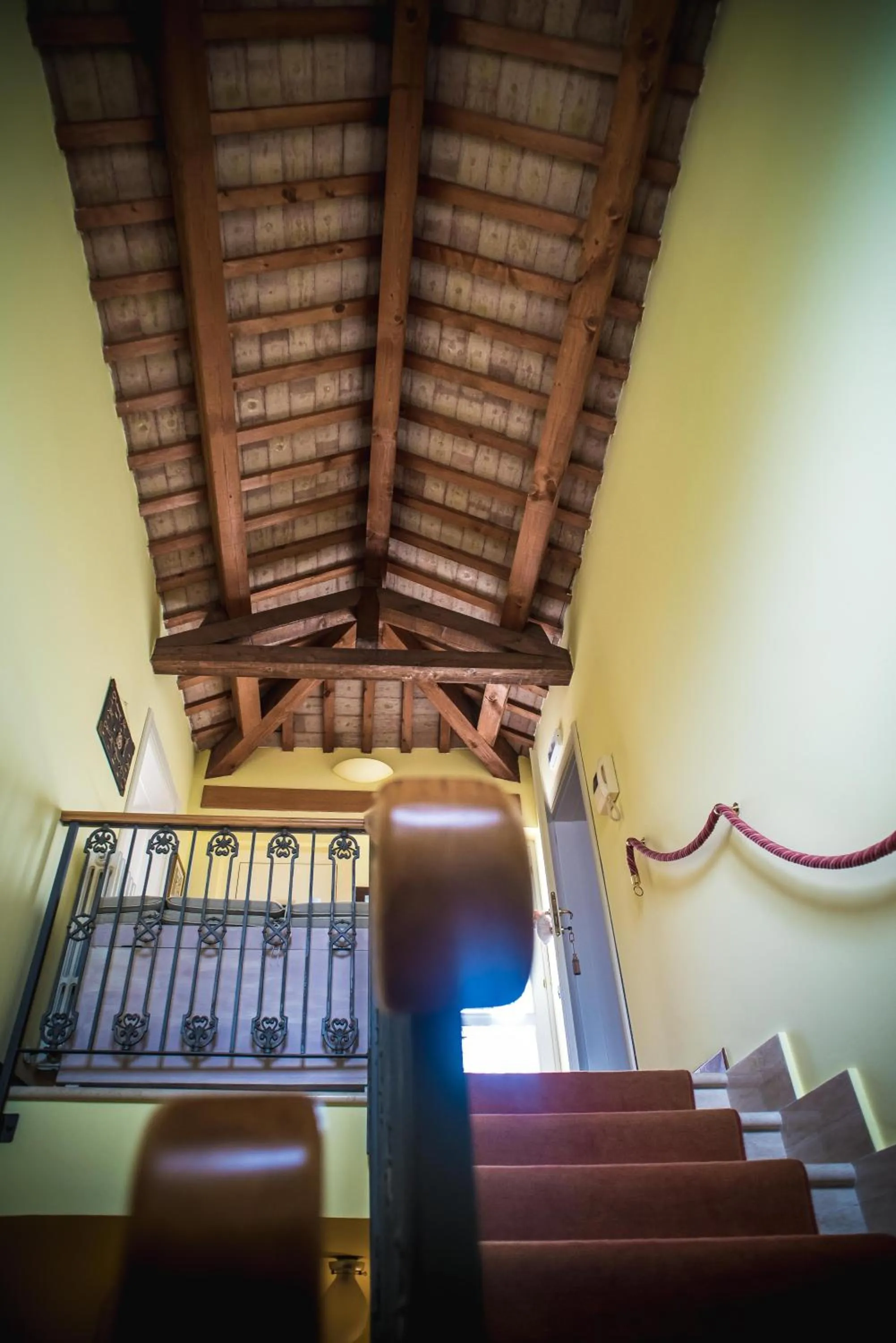 Decorative detail in B&B Palazzo Mestichelli Boutique Palace