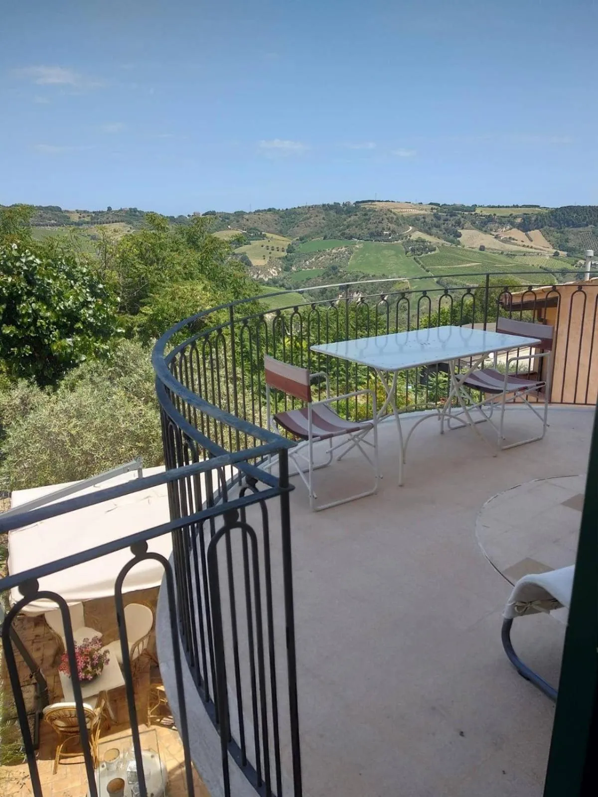 Balcony/Terrace in B&B Palazzo Mestichelli Boutique Palace