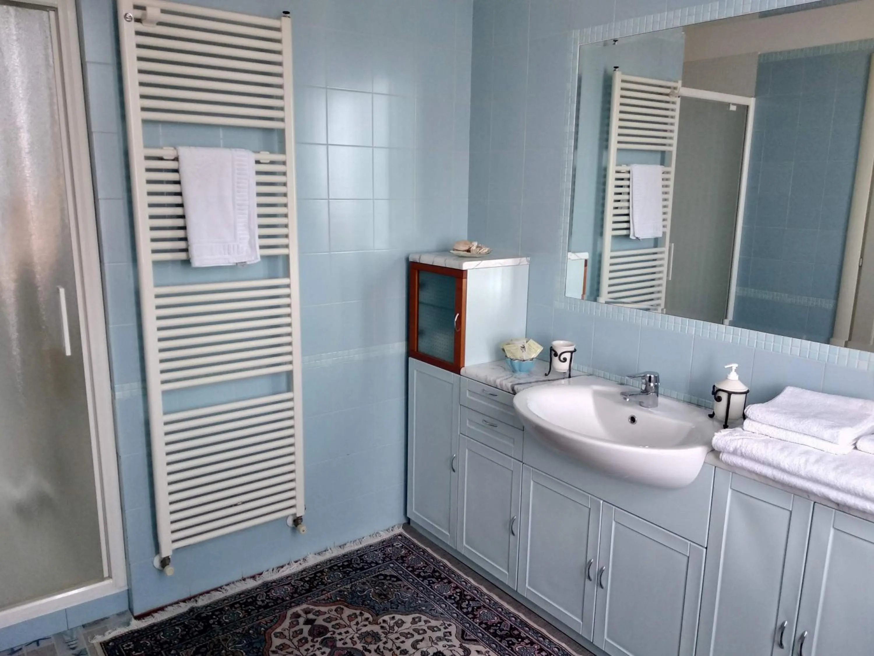 Shower in B&B Palazzo Mestichelli Boutique Palace