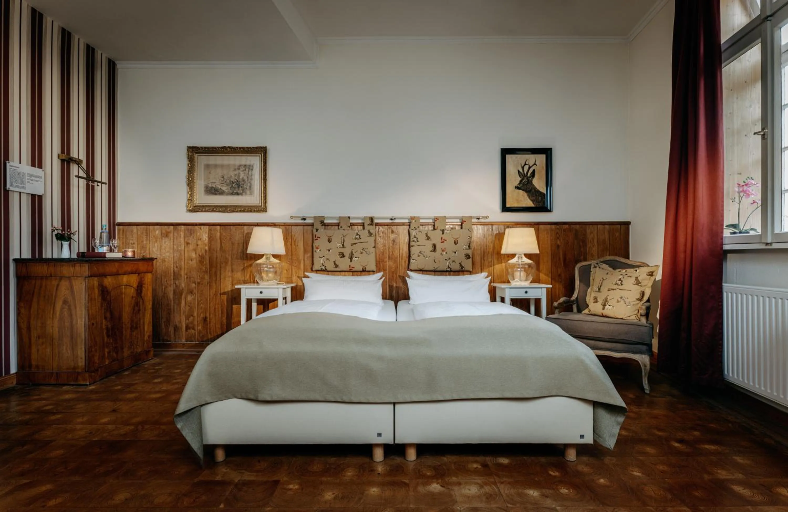 Bed in Romantik Hotel Alte Münze