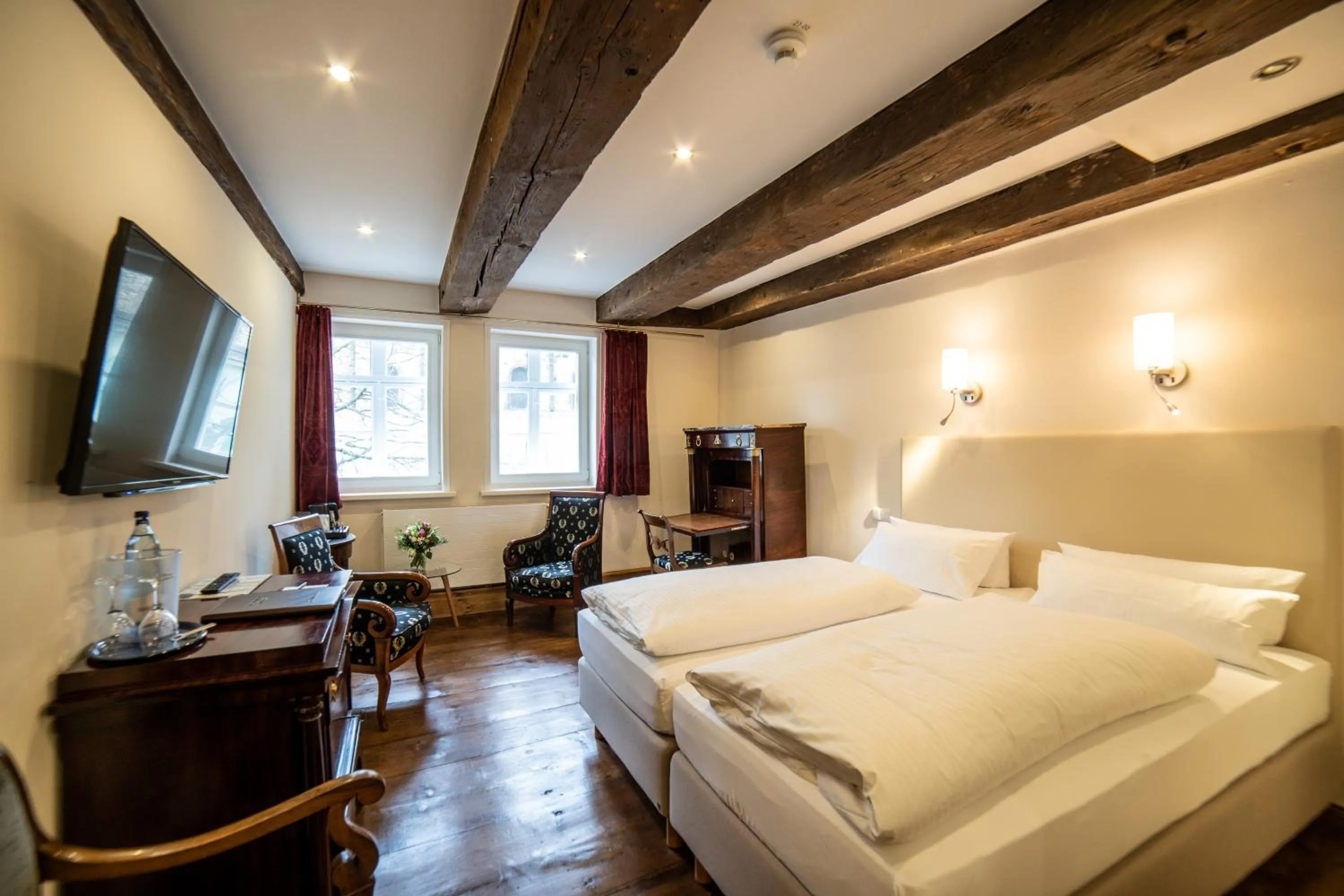 Photo of the whole room, Bed in Romantik Hotel Alte Münze