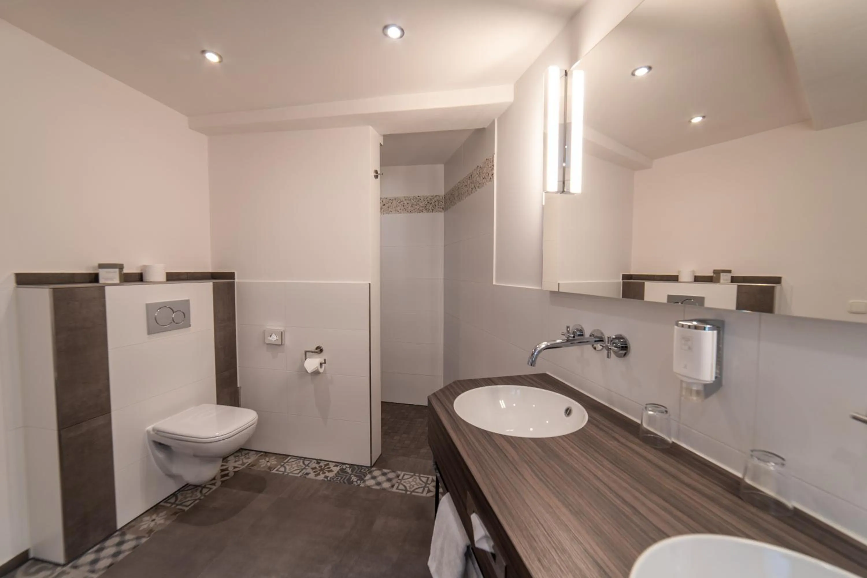 Bathroom in Romantik Hotel Alte Münze