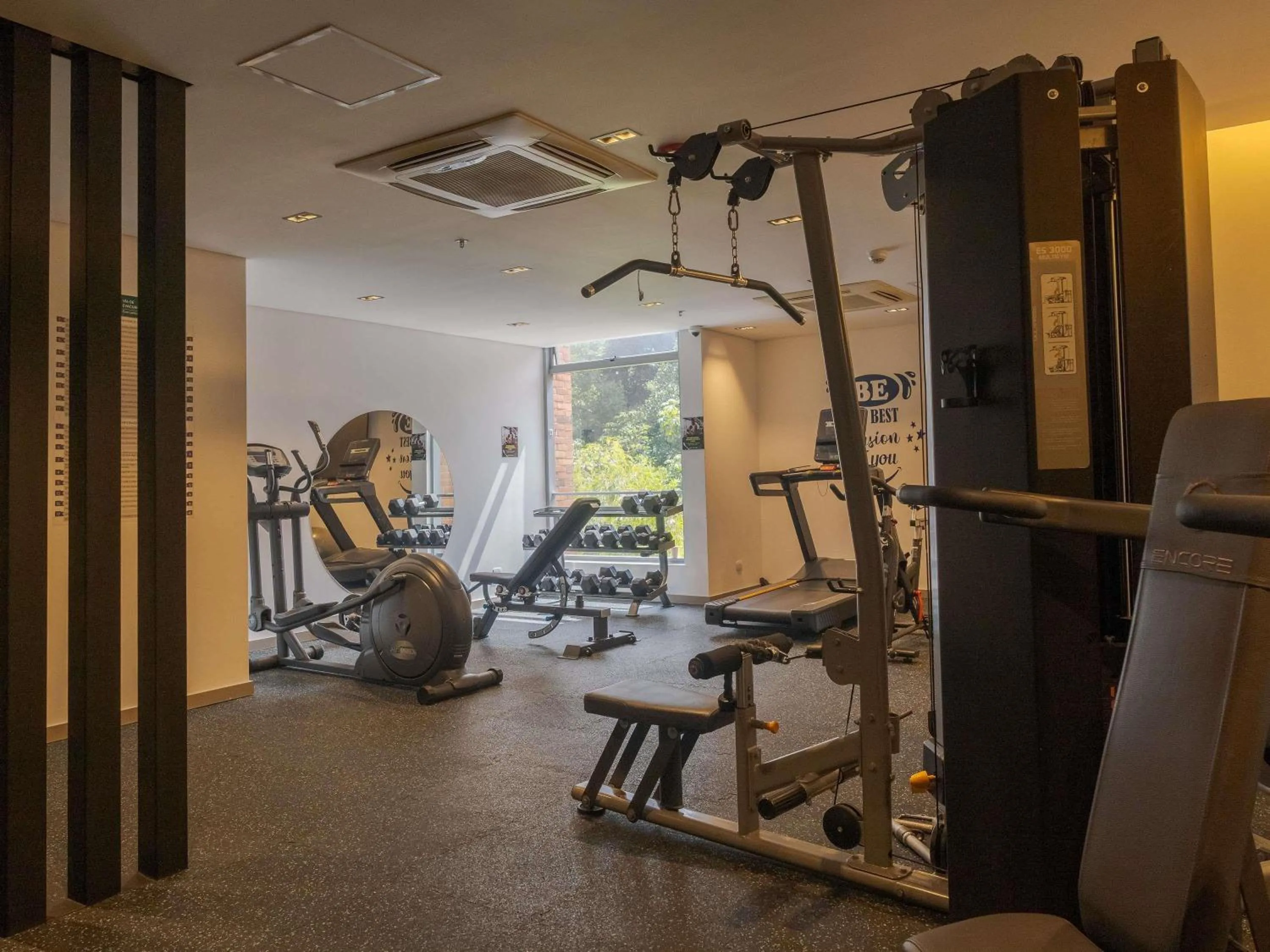 Fitness centre/facilities in Novotel Medellin El Tesoro
