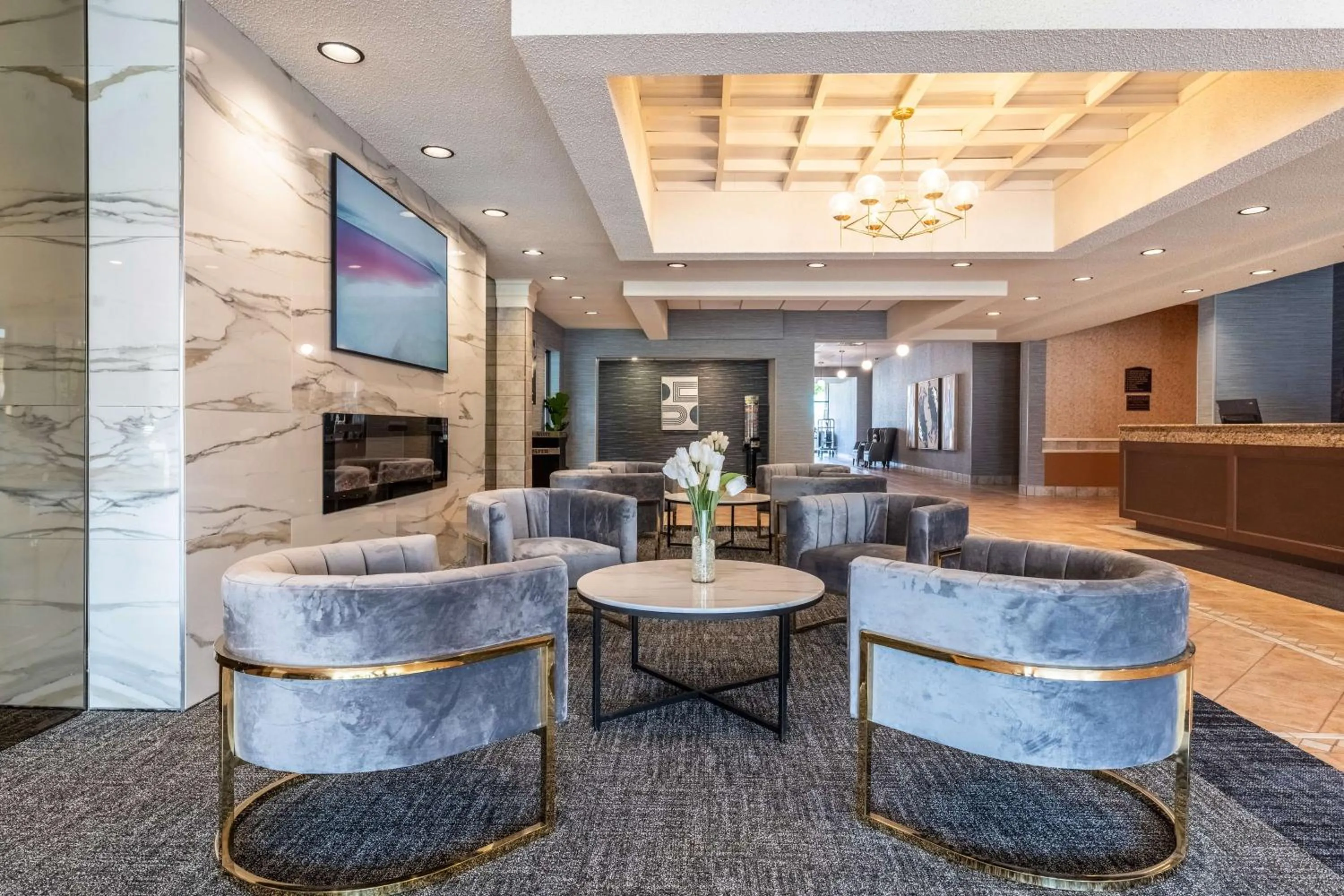 Lobby or reception in Best Western Glengarry