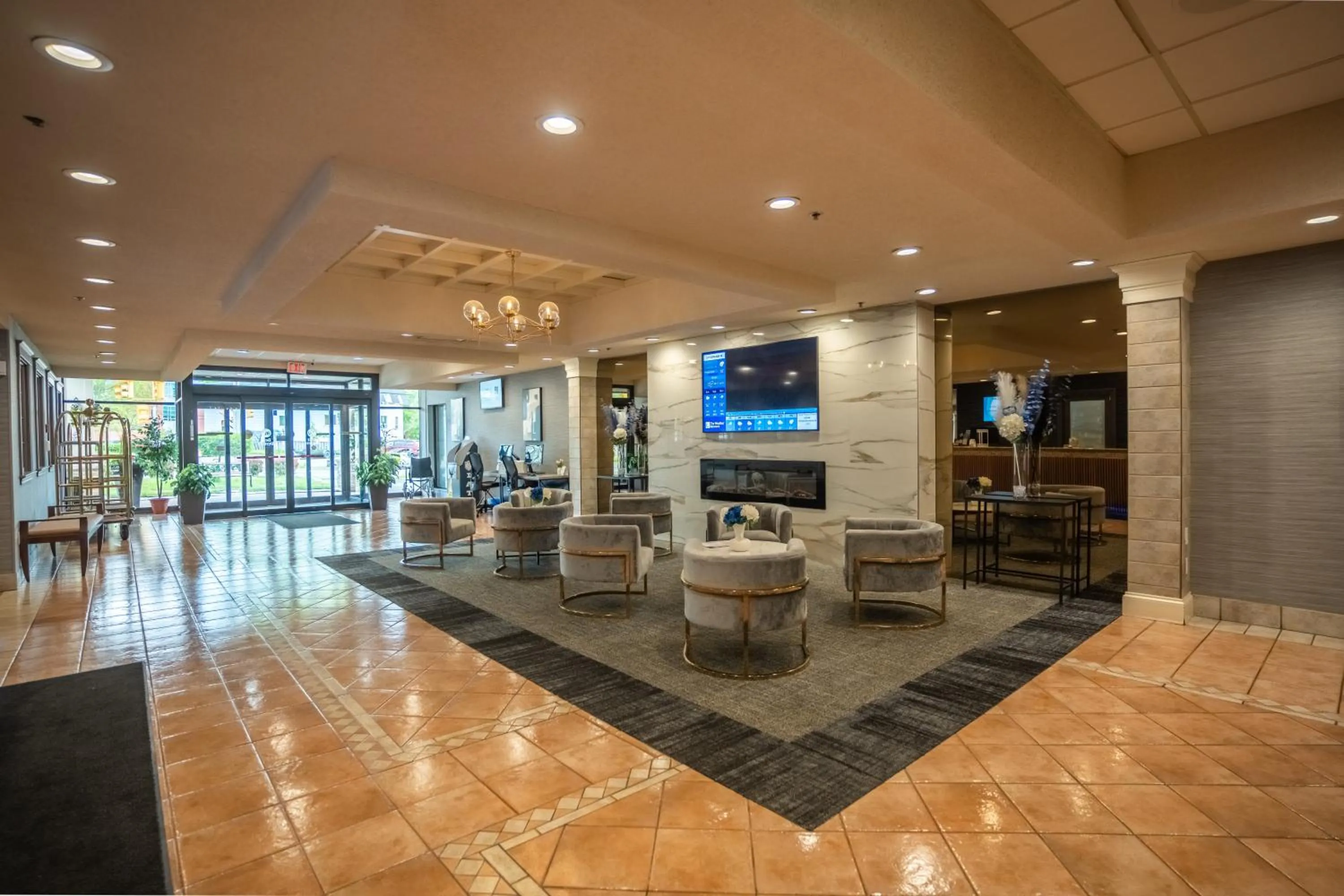 Lobby or reception in Best Western Glengarry