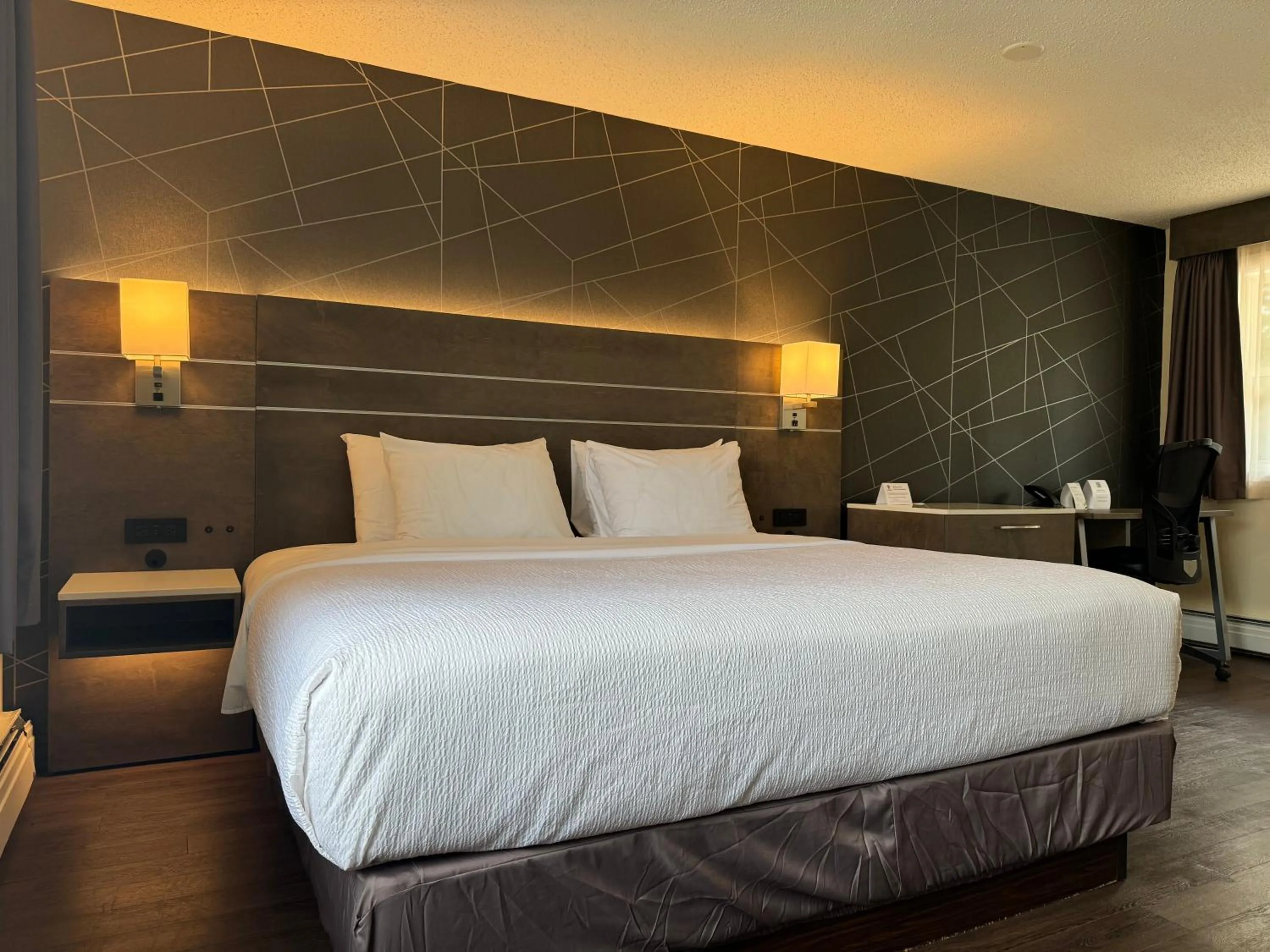 Bedroom, Bed in Best Western Glengarry