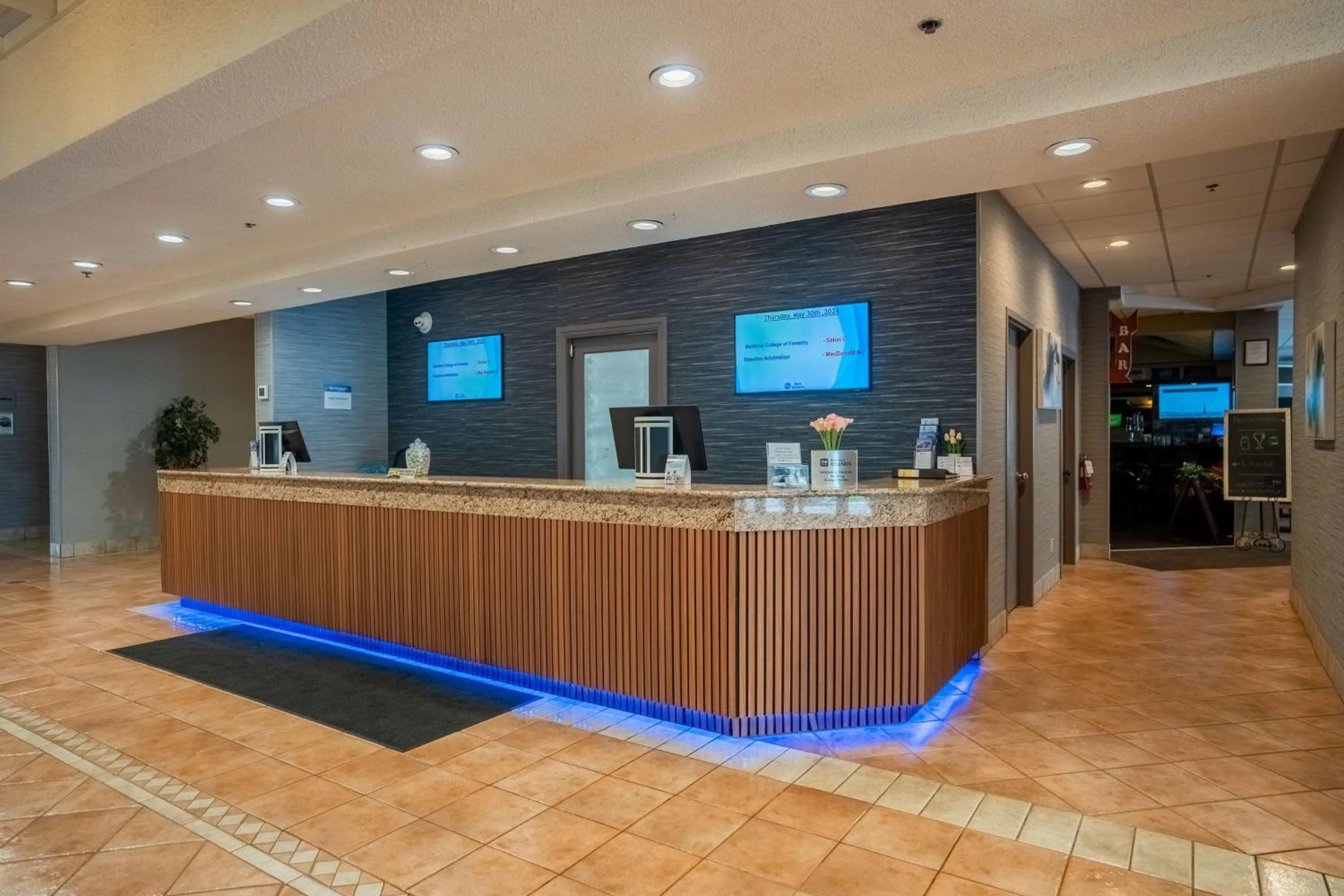 Lobby or reception in Best Western Glengarry