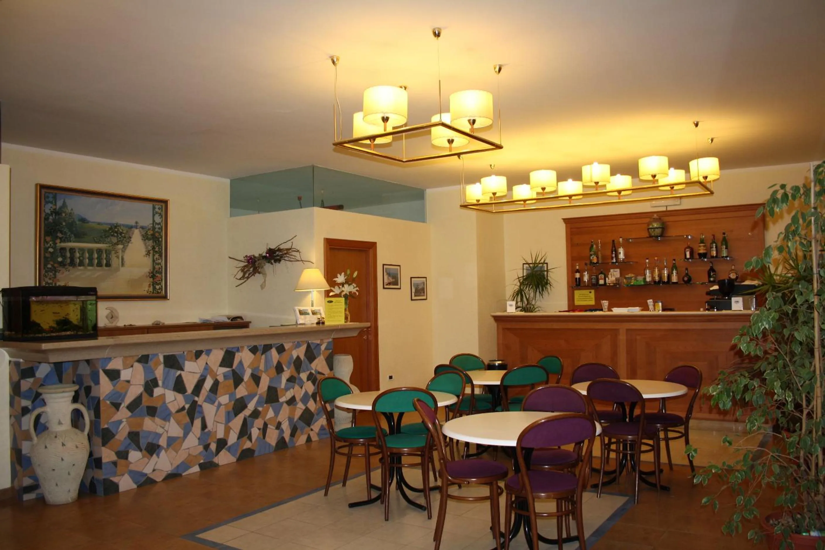 Lobby or reception in Park Hotel Villa Americana