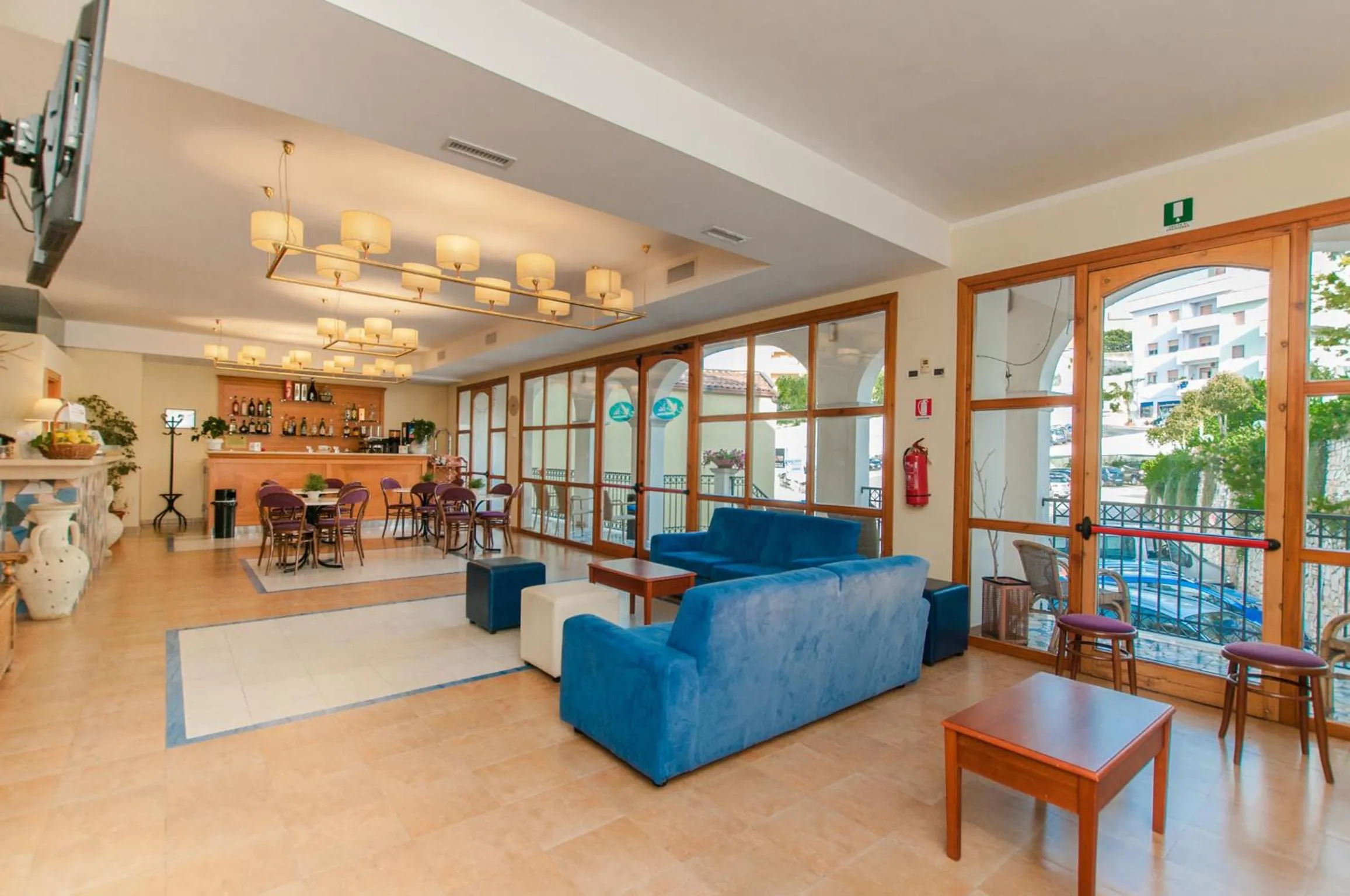 Lobby or reception in Park Hotel Villa Americana