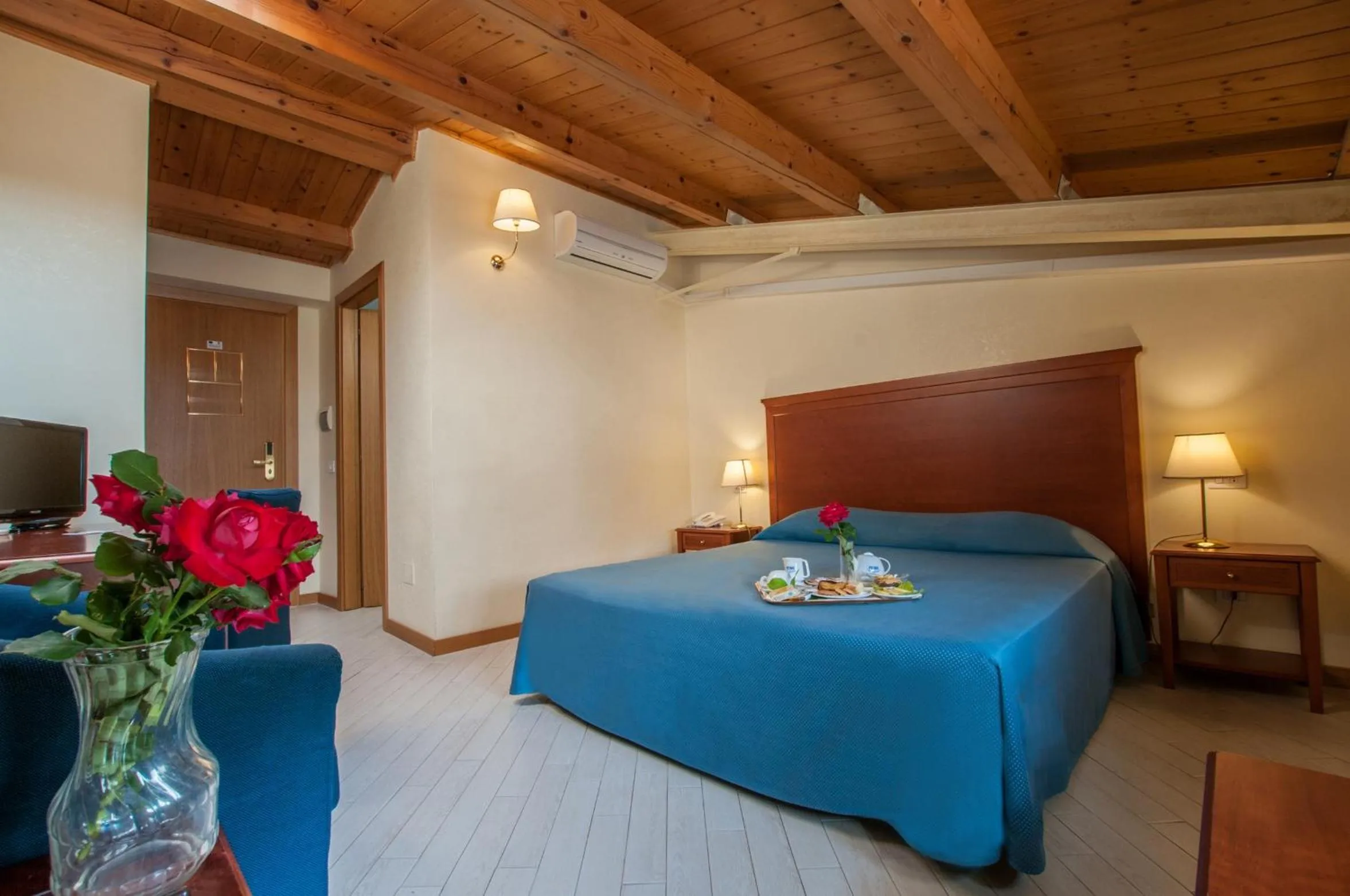 Bedroom, Bed in Park Hotel Villa Americana