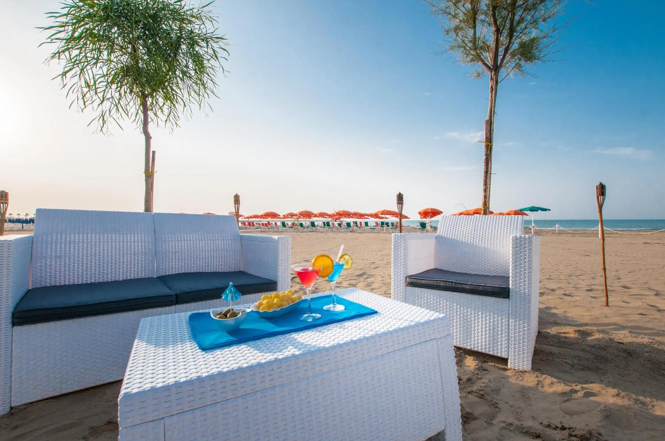 Beach in Park Hotel Villa Americana