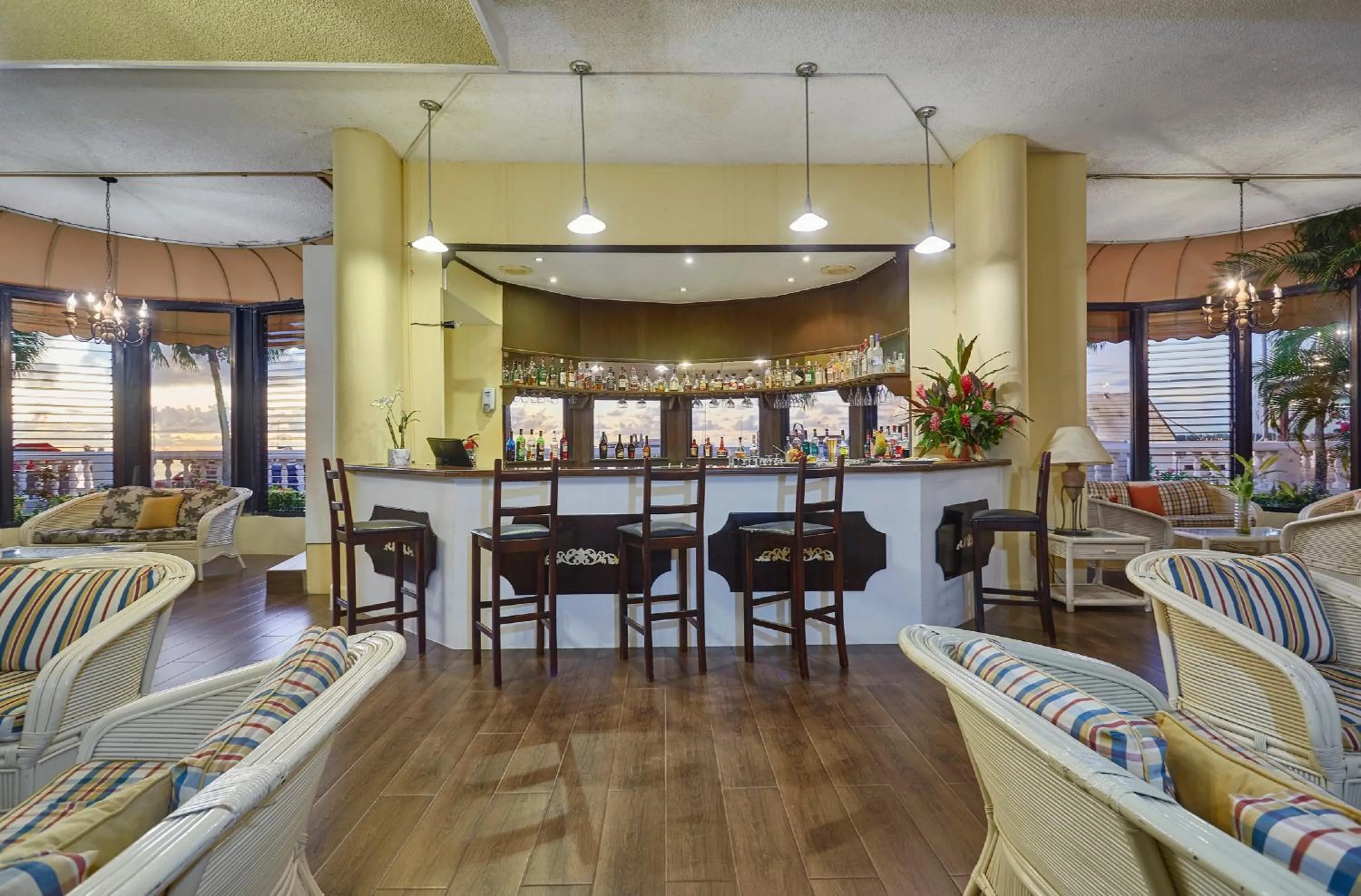 Lounge or bar in Mystique St Lucia by Royalton