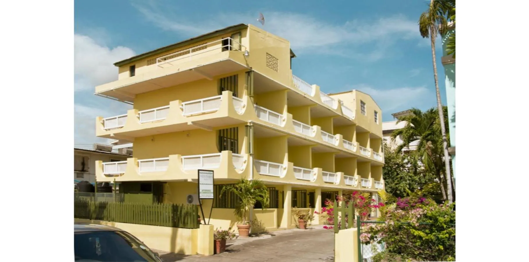 Property building in Meridian Inn