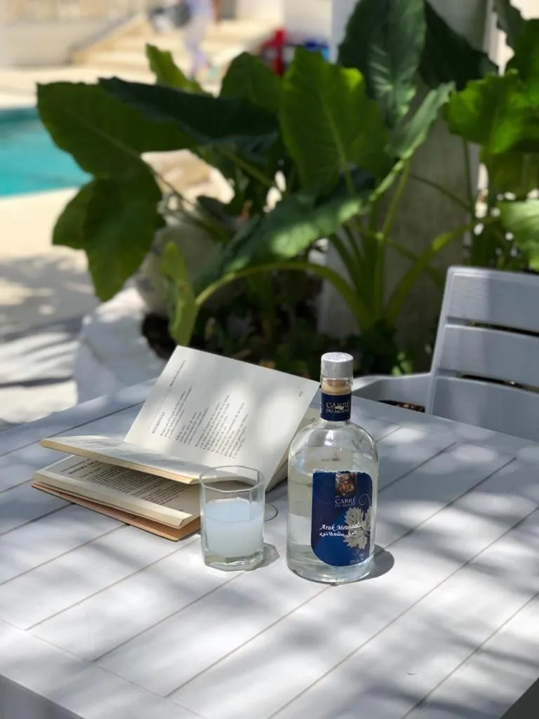 Pool view in Le Castel Blanc Hotel Boutique