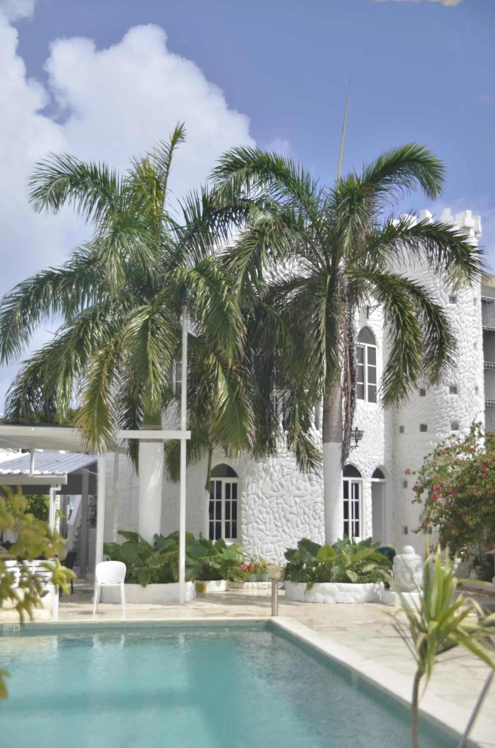 Swimming pool in Le Castel Blanc Hotel Boutique