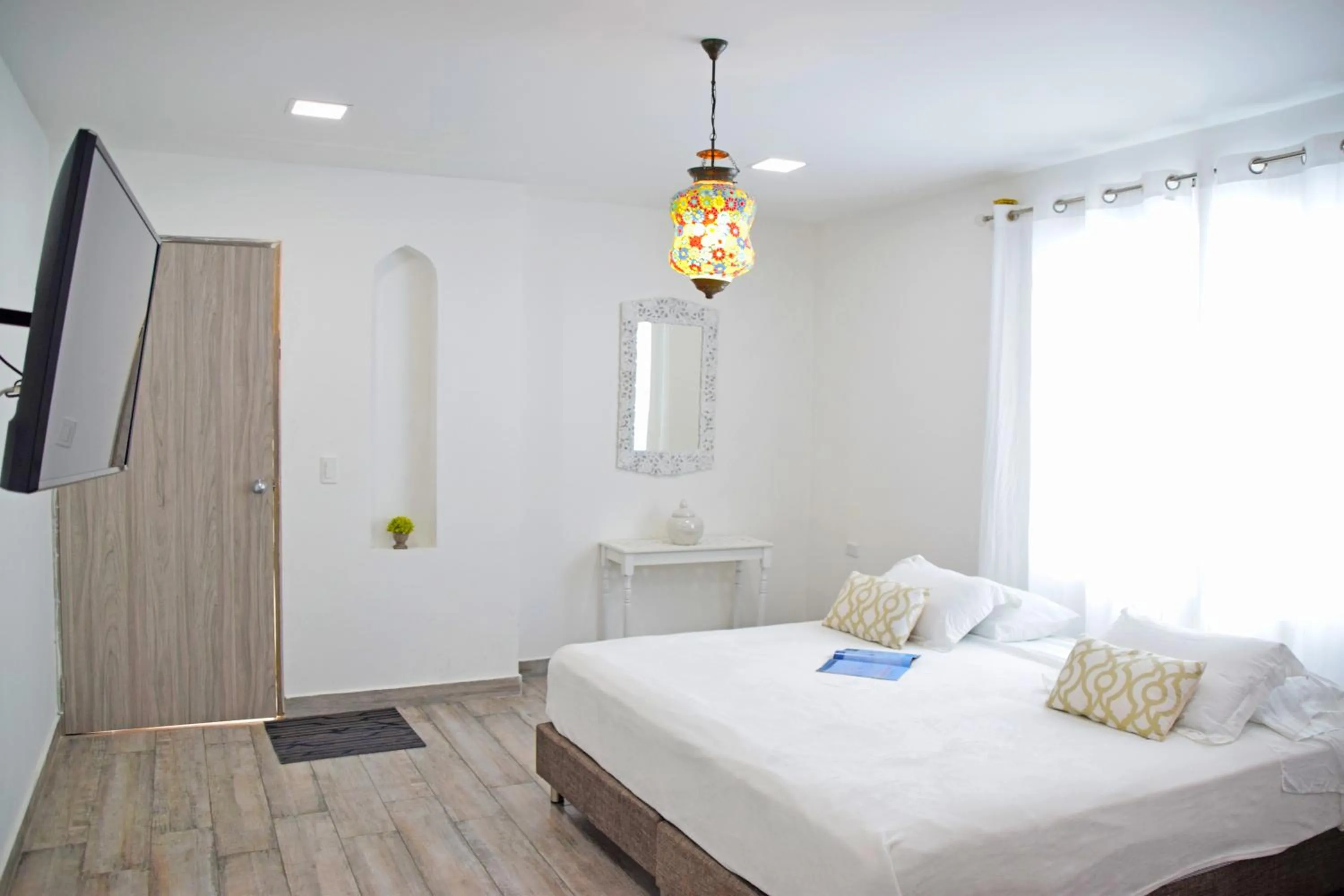 Bedroom, Bed in Le Castel Blanc Hotel Boutique