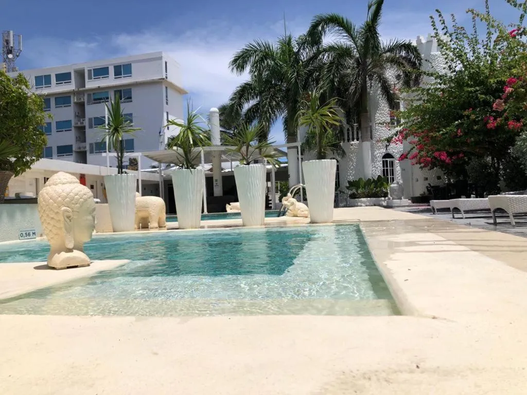 Swimming pool in Le Castel Blanc Hotel Boutique