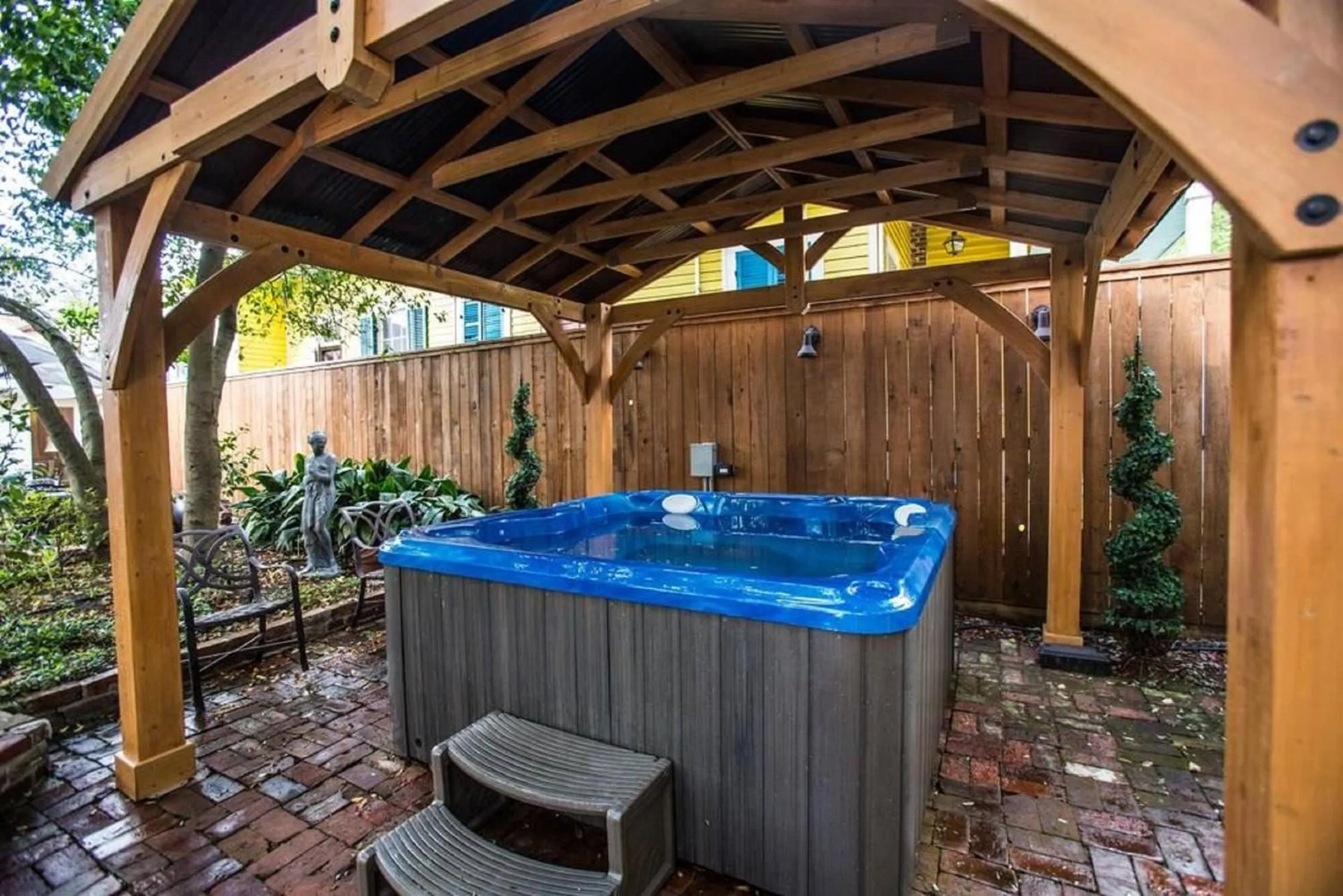 Natural landscape in New Orleans Jazz Quarters