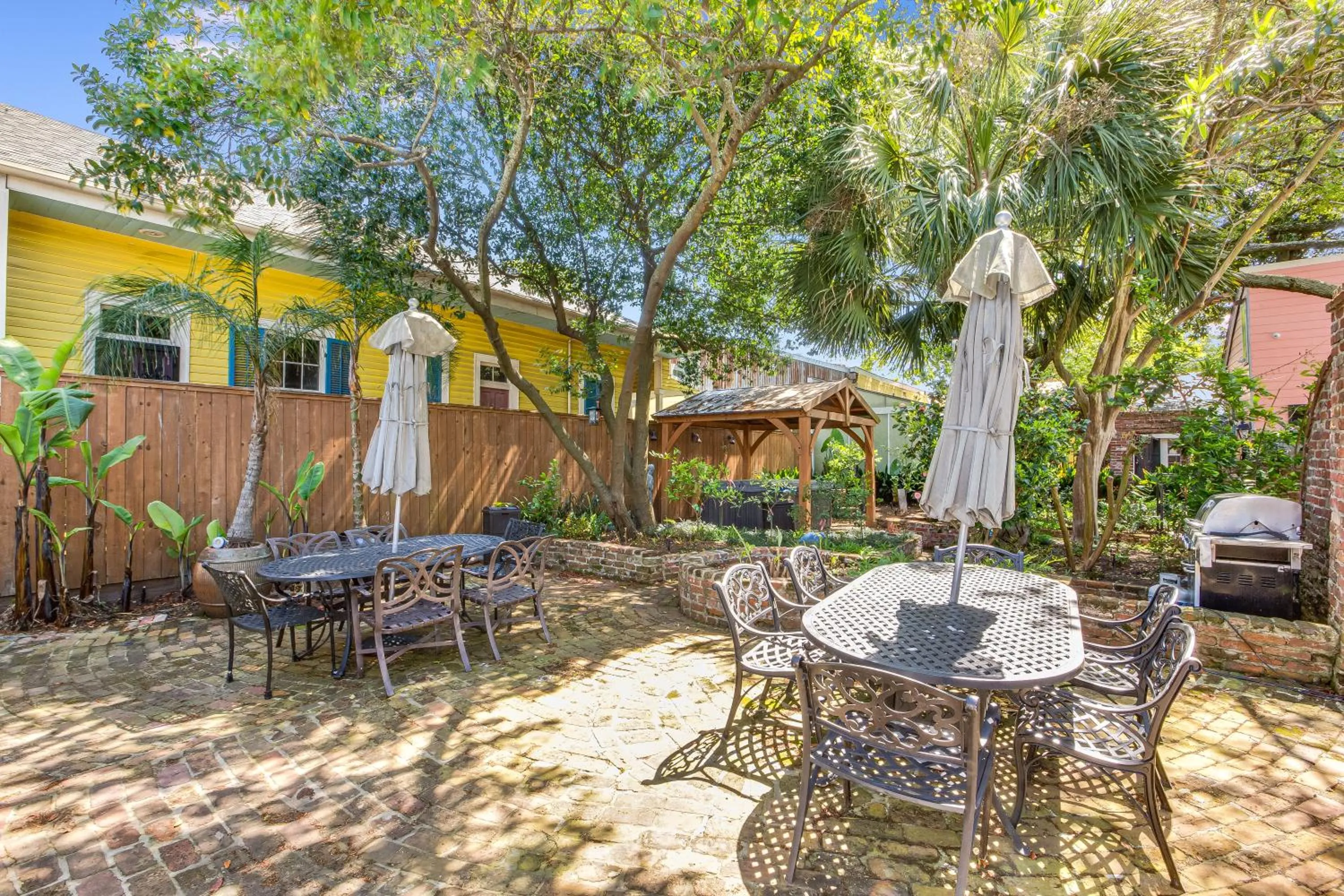 Patio in New Orleans Jazz Quarters