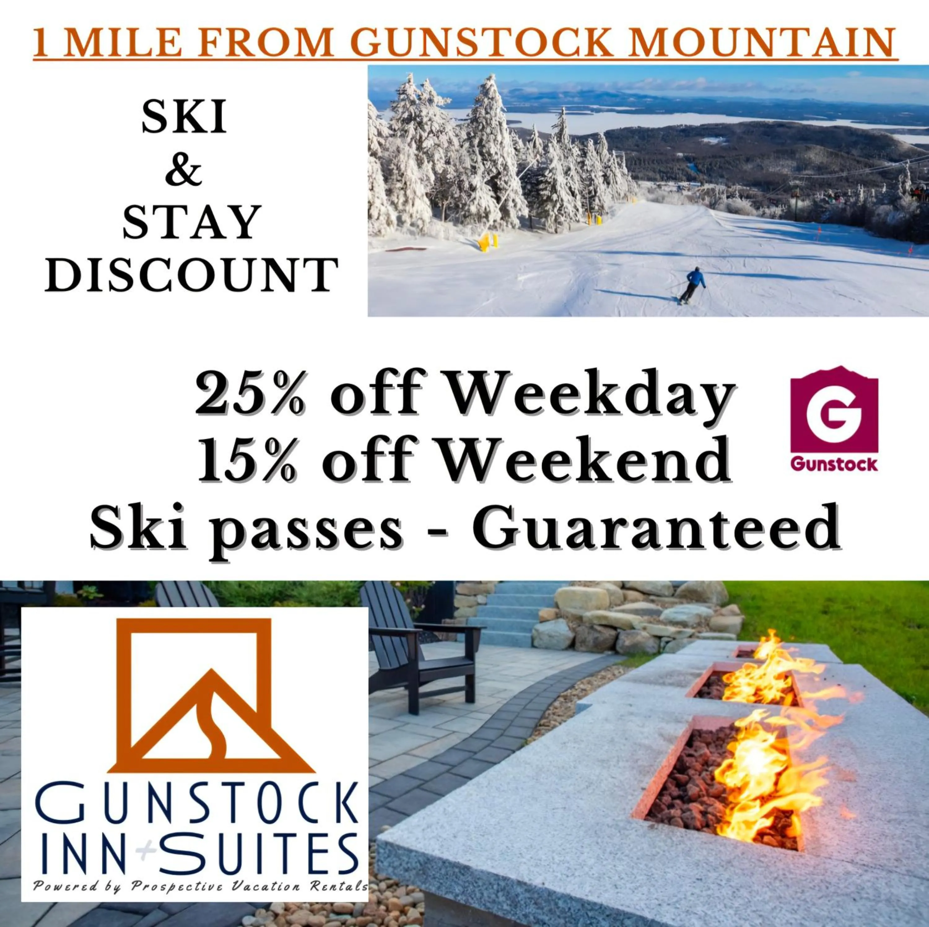 Property building in Gunstock Inn & Suites