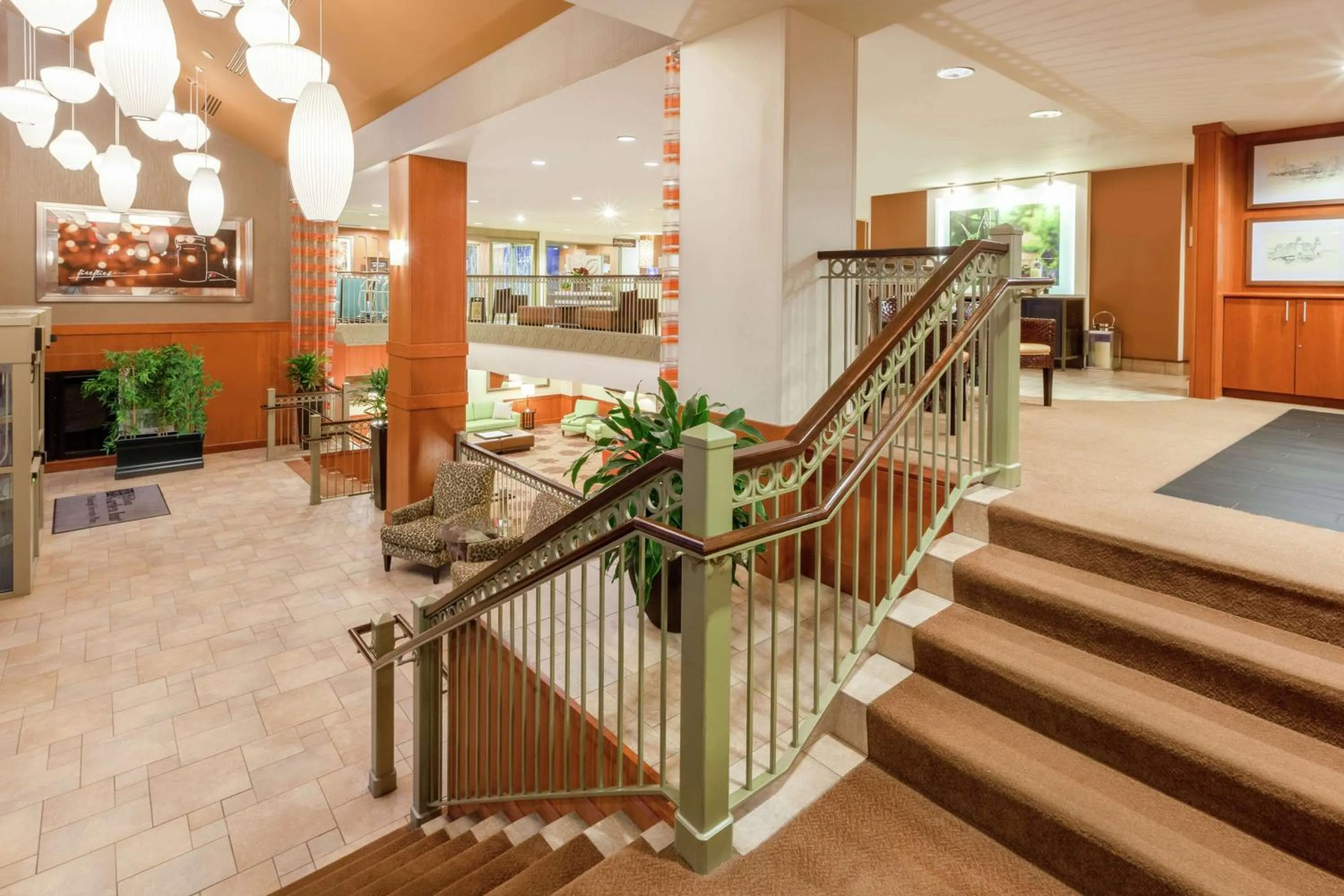 Lobby or reception in Hilton Garden Inn Pittsburgh University Place