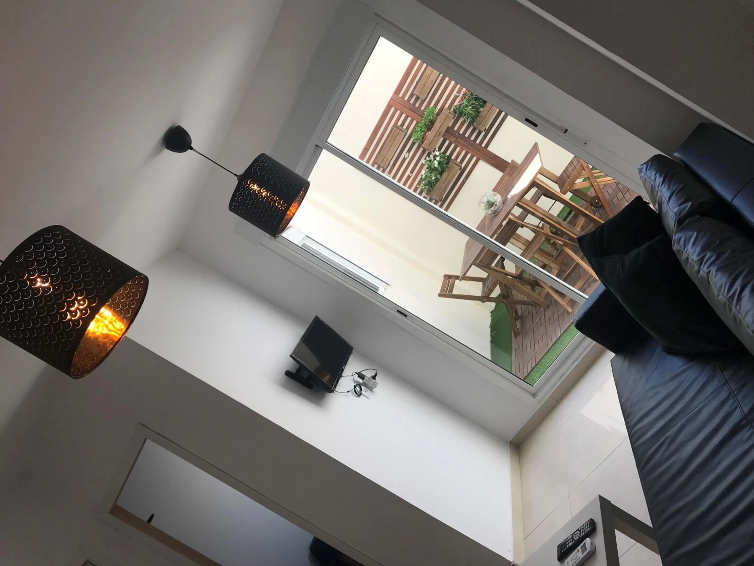 TV and multimedia, Bed in Castle Apartment