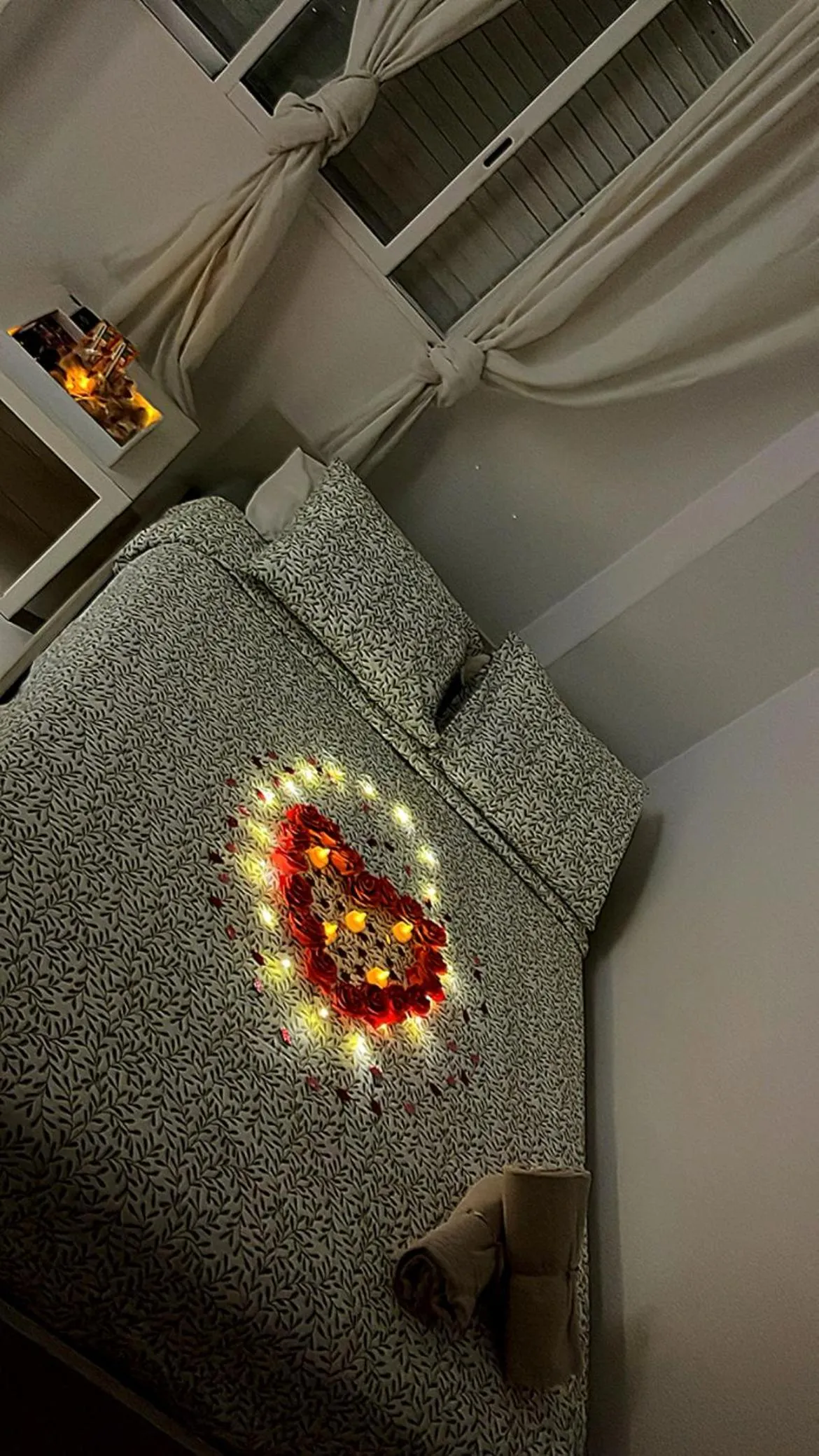 Bed in Castle Apartment