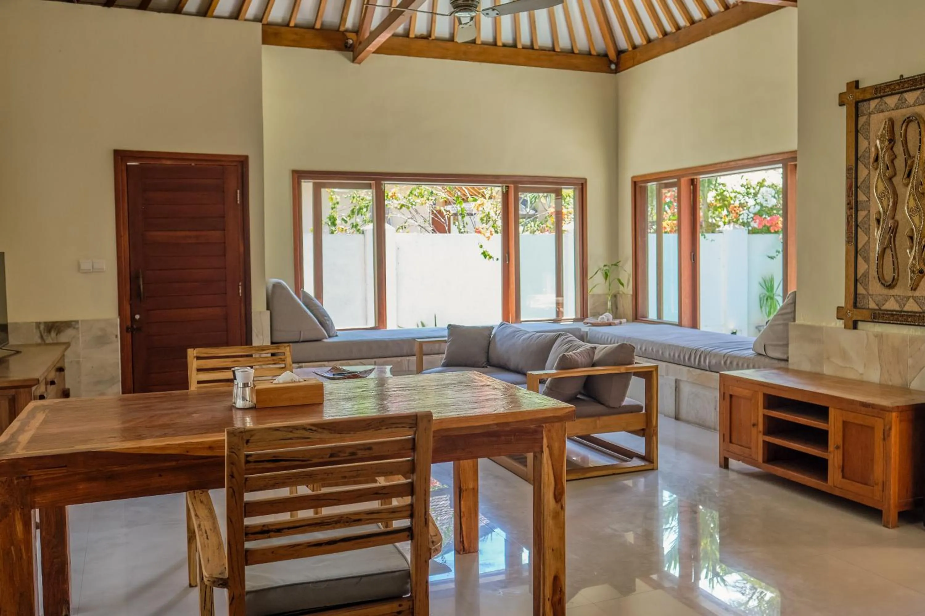 Living room, Bed in Kelapa Villas