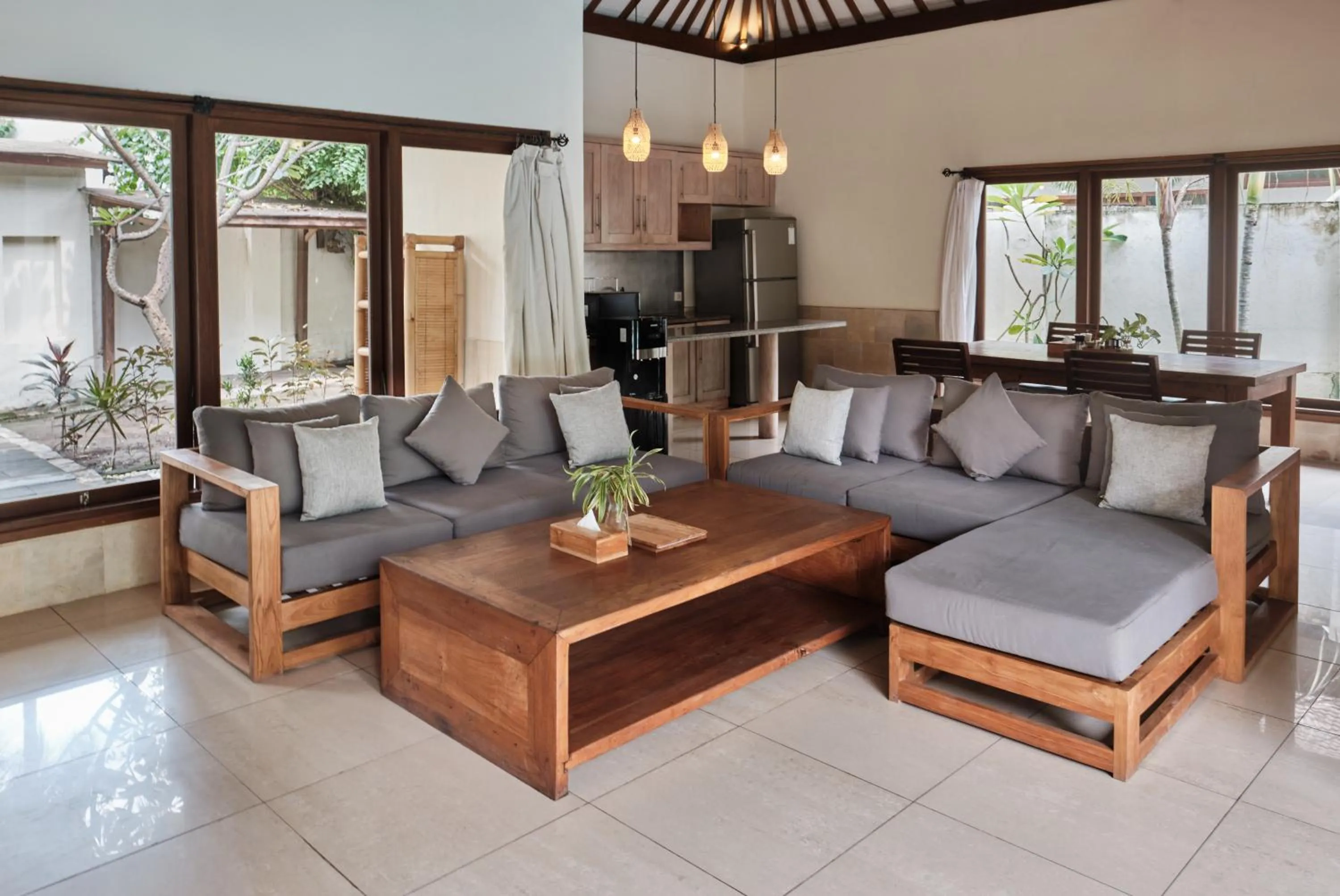 Living room in Kelapa Villas